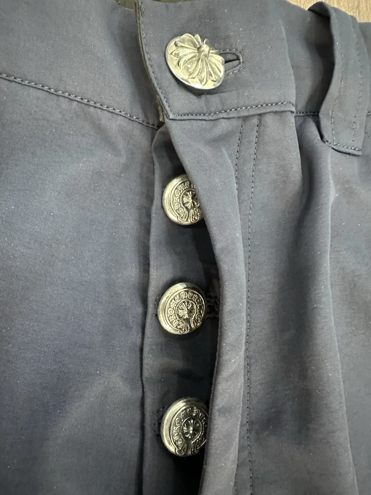 Брюки Chrome Hearts Double Knee