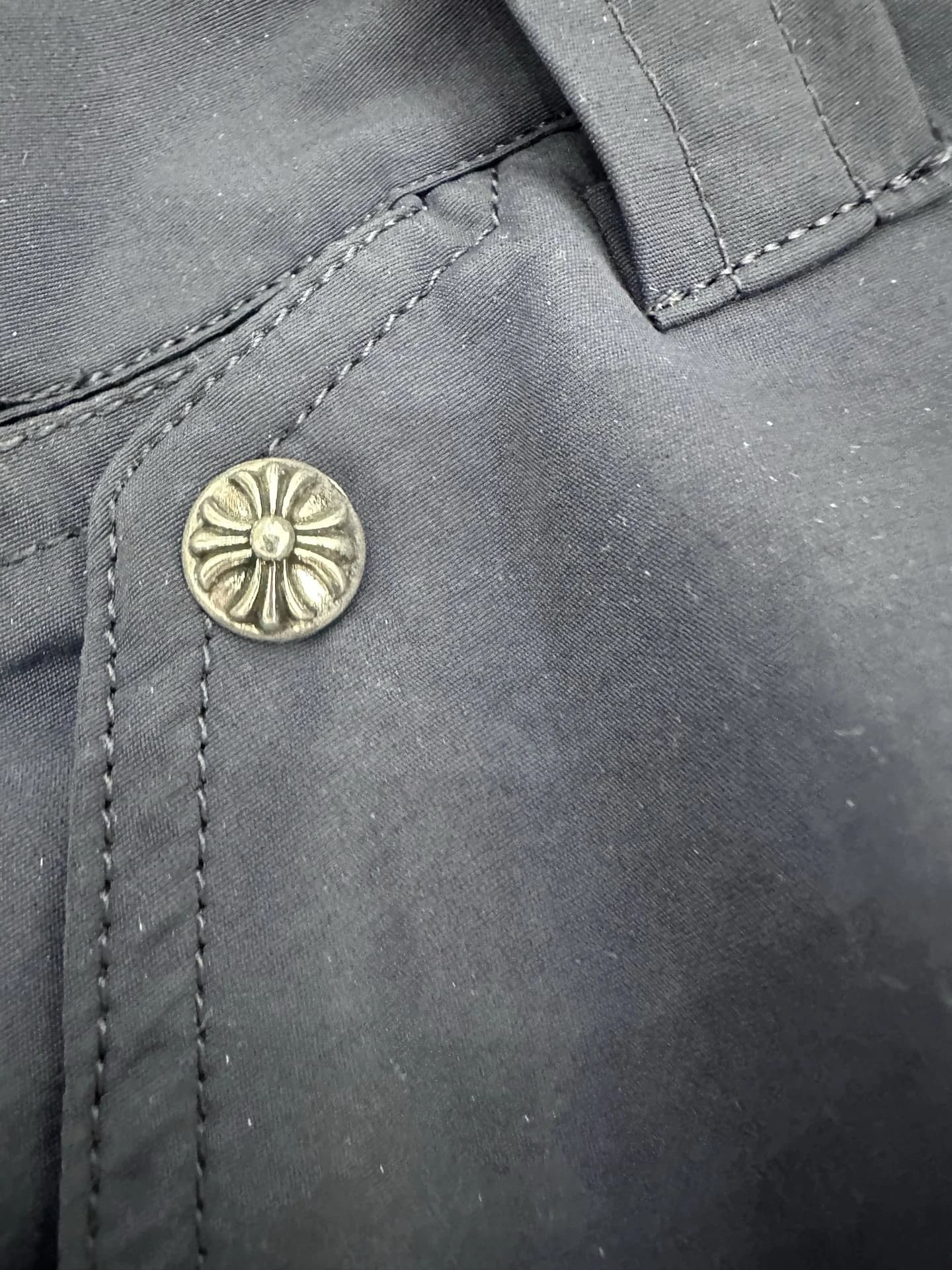 Брюки Chrome Hearts Double Knee