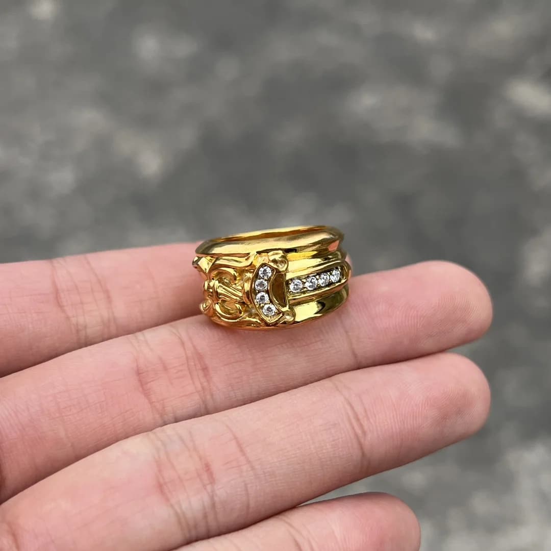 Dagger Кольцо Chrome Hearts