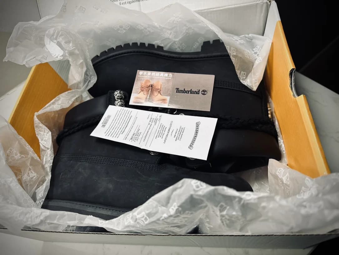 Chrome Hearts x Timberland ботинки