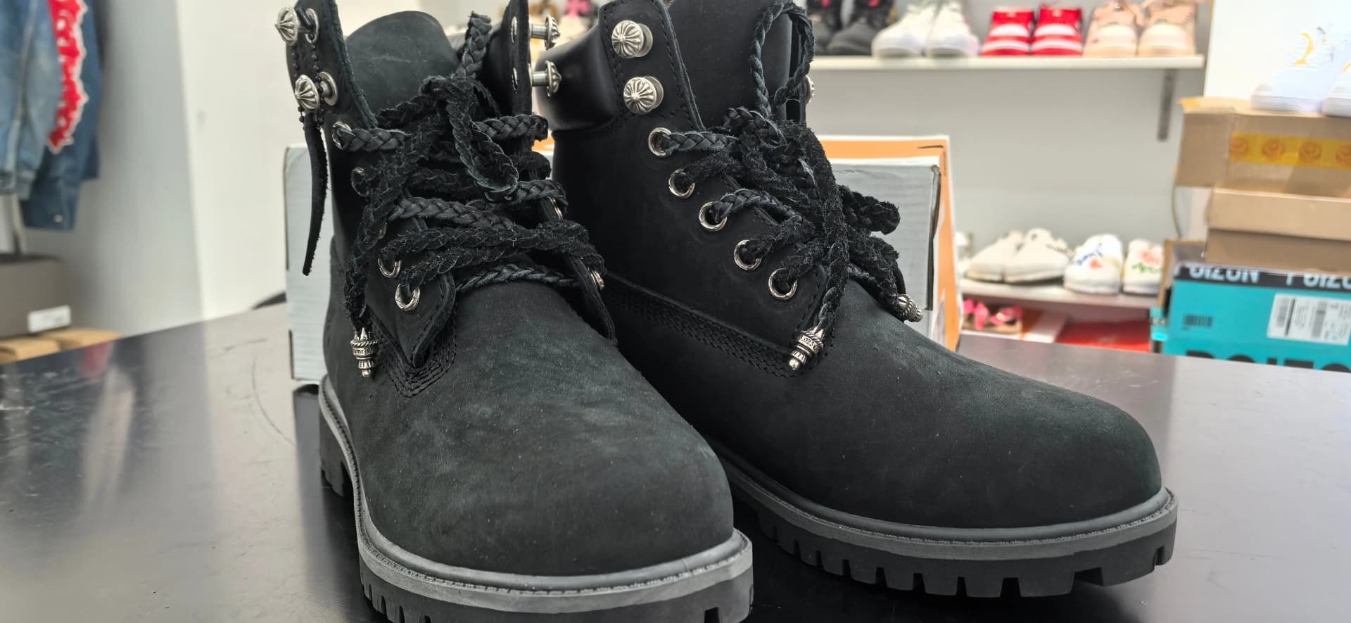 Chrome Hearts x Timberland ботинки