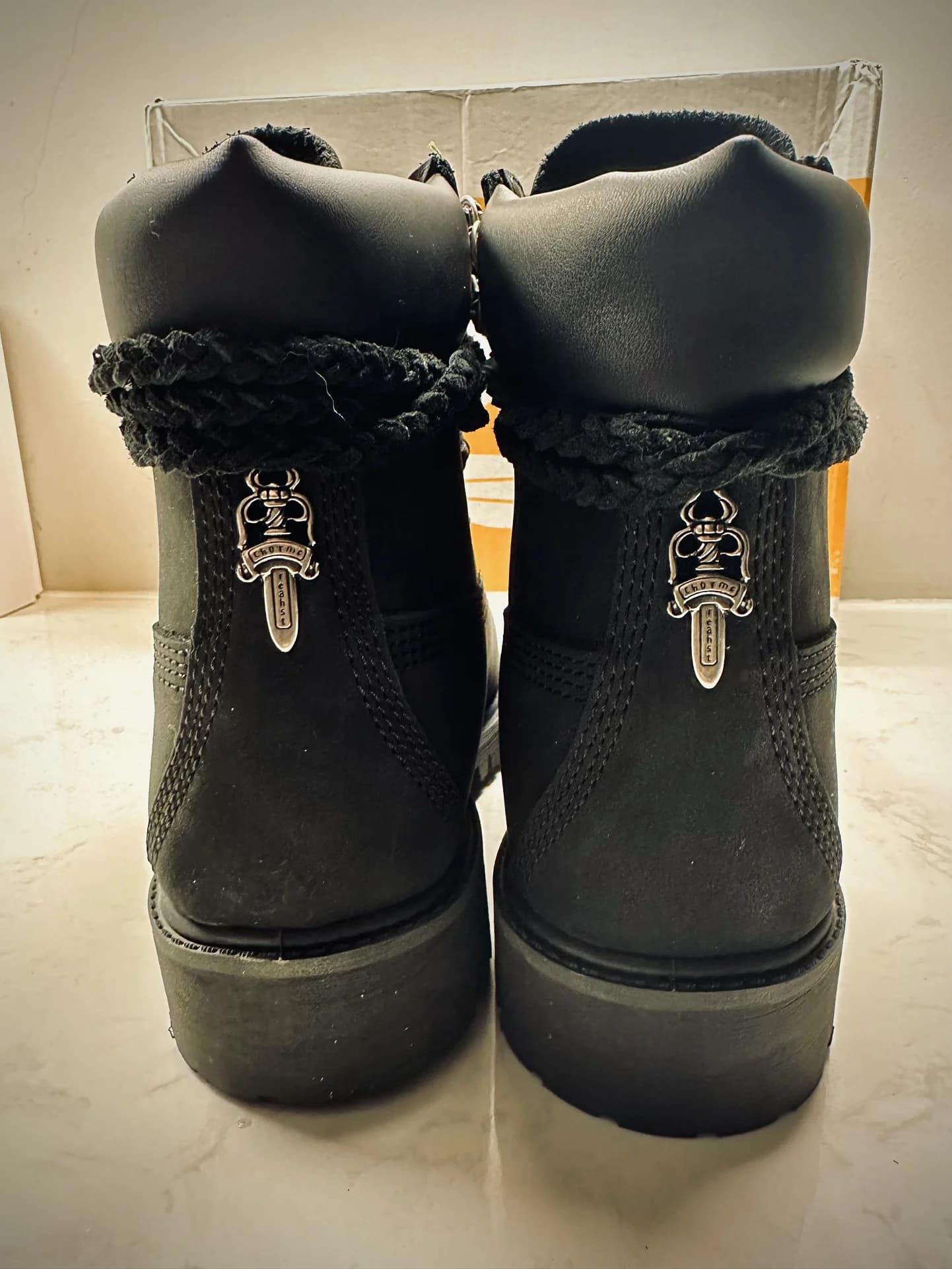 Chrome Hearts x Timberland ботинки