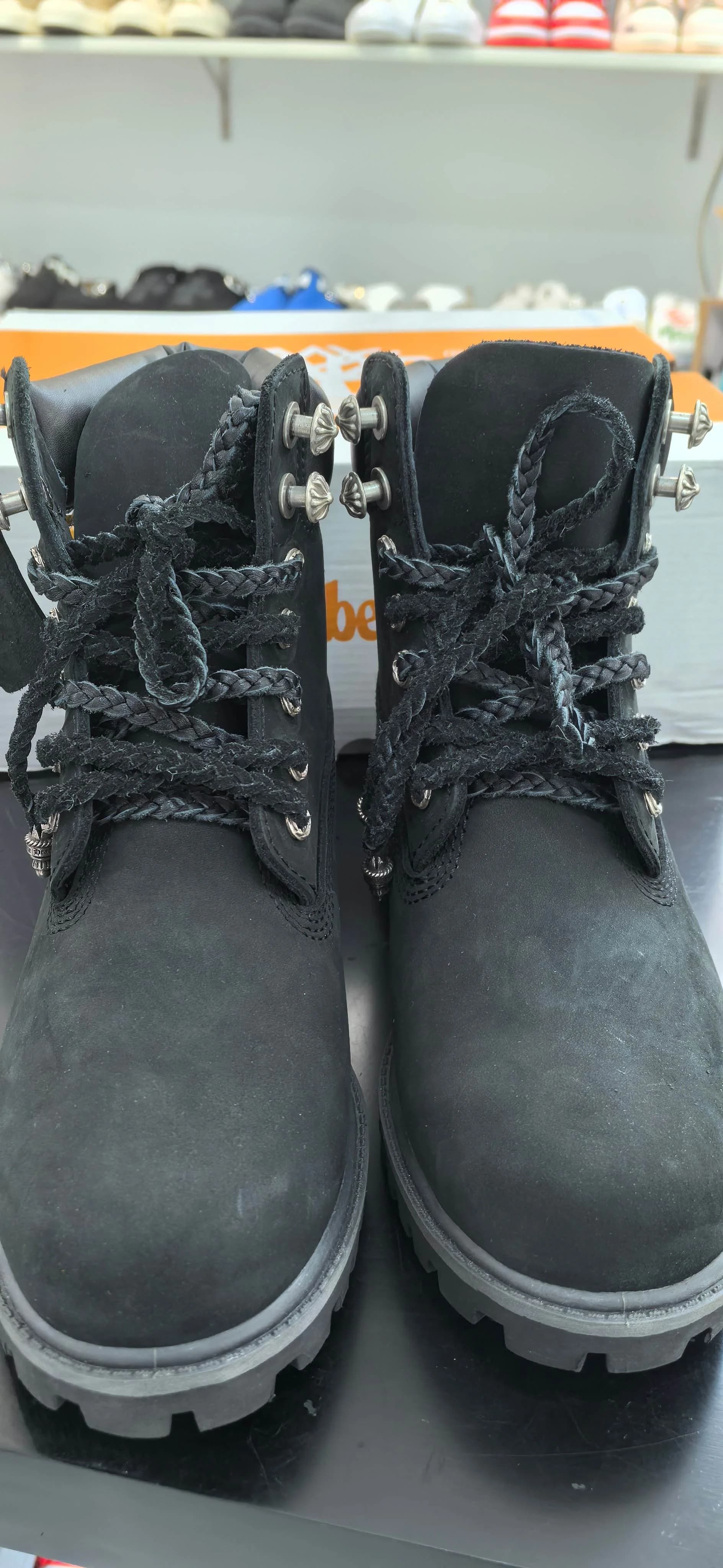 Chrome Hearts x Timberland ботинки