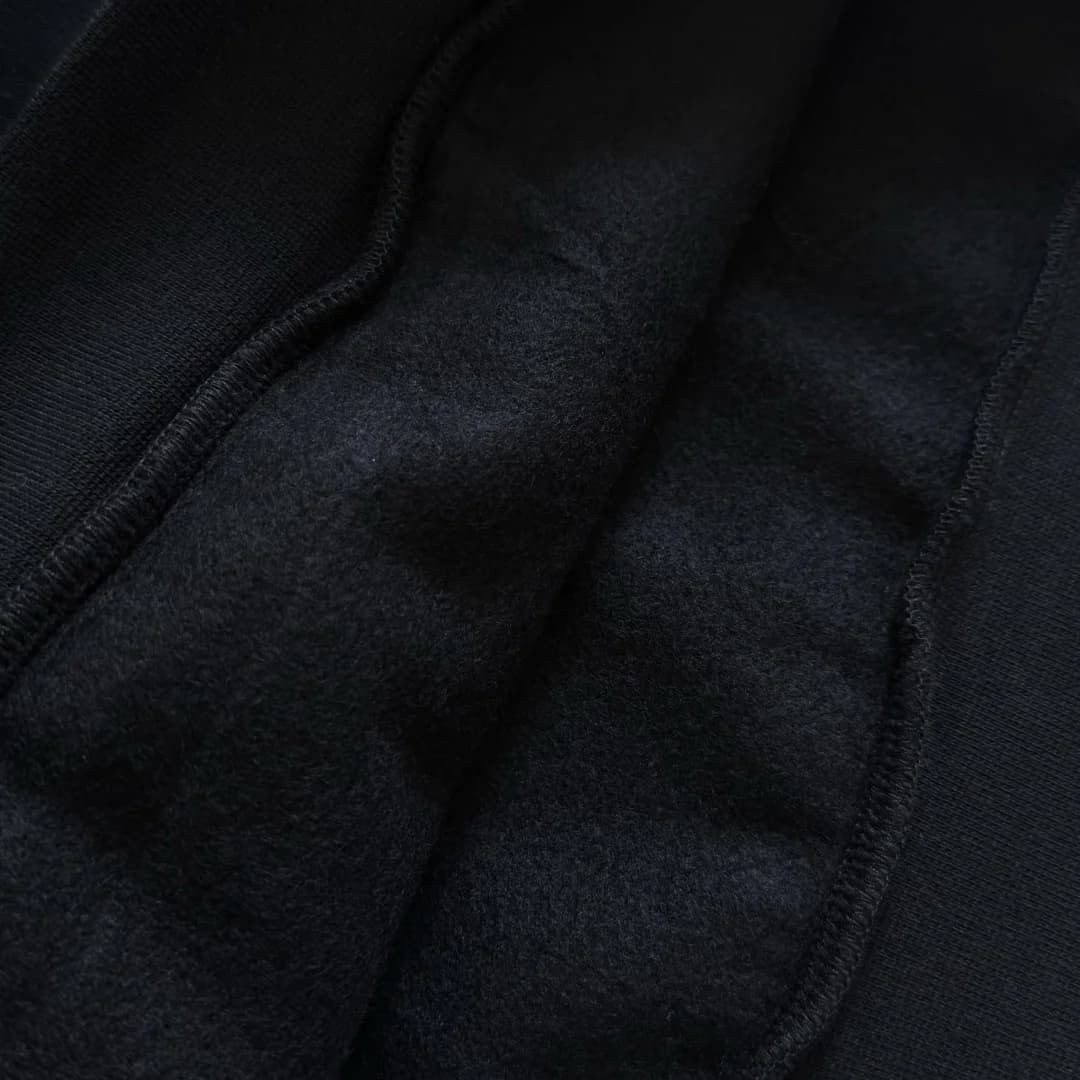 Мягкая флисовая изнанка худи Chrome Hearts