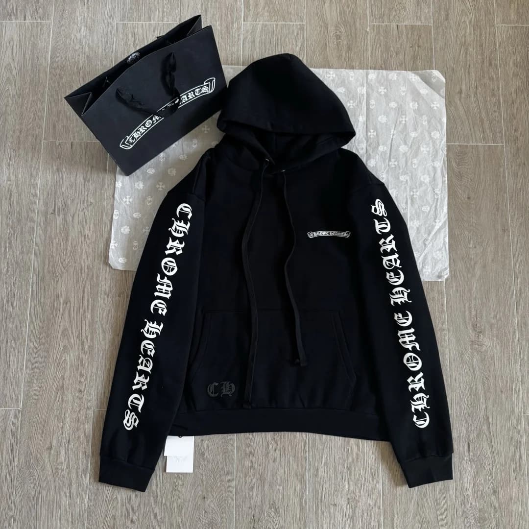 Chrome Hearts худи с логотипом