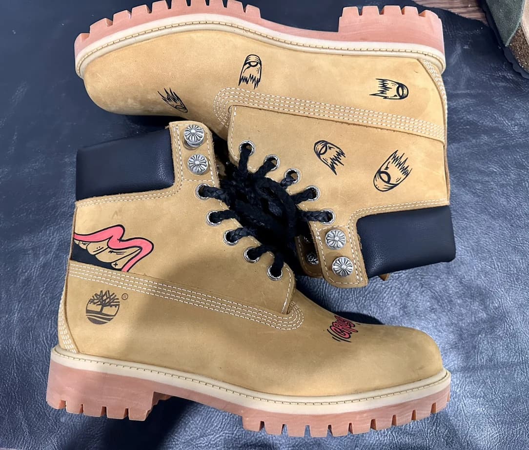Chrome Hearts x Timberland x Matty Boy Ботинки