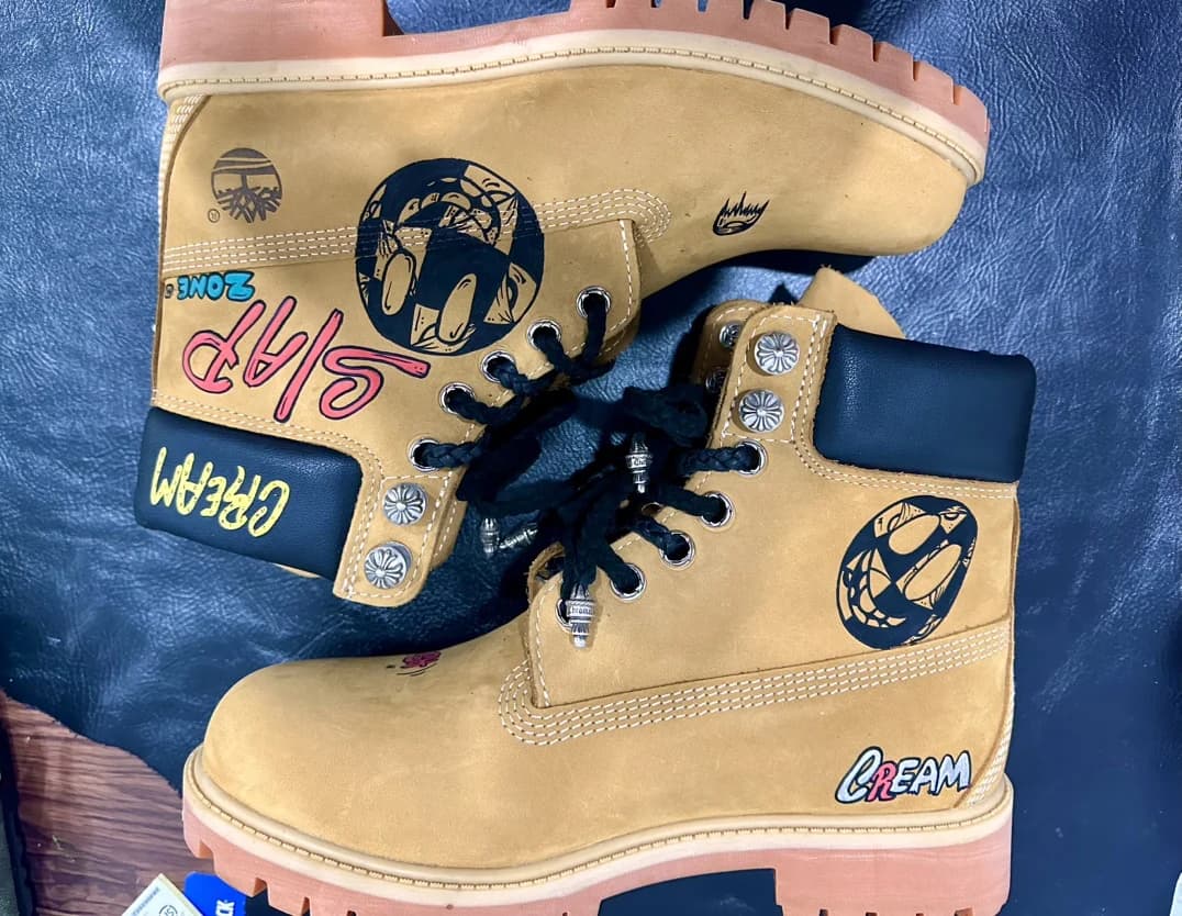 Chrome Hearts x Timberland x Matty Boy Ботинки
