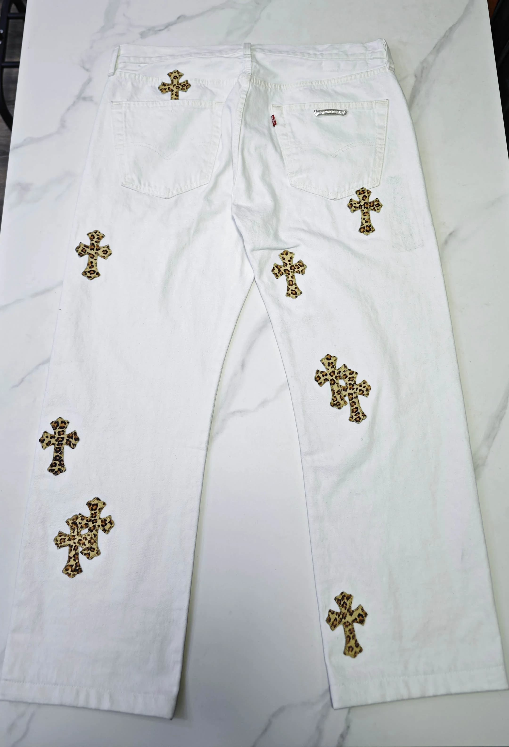 Джинсы Chrome Hearts