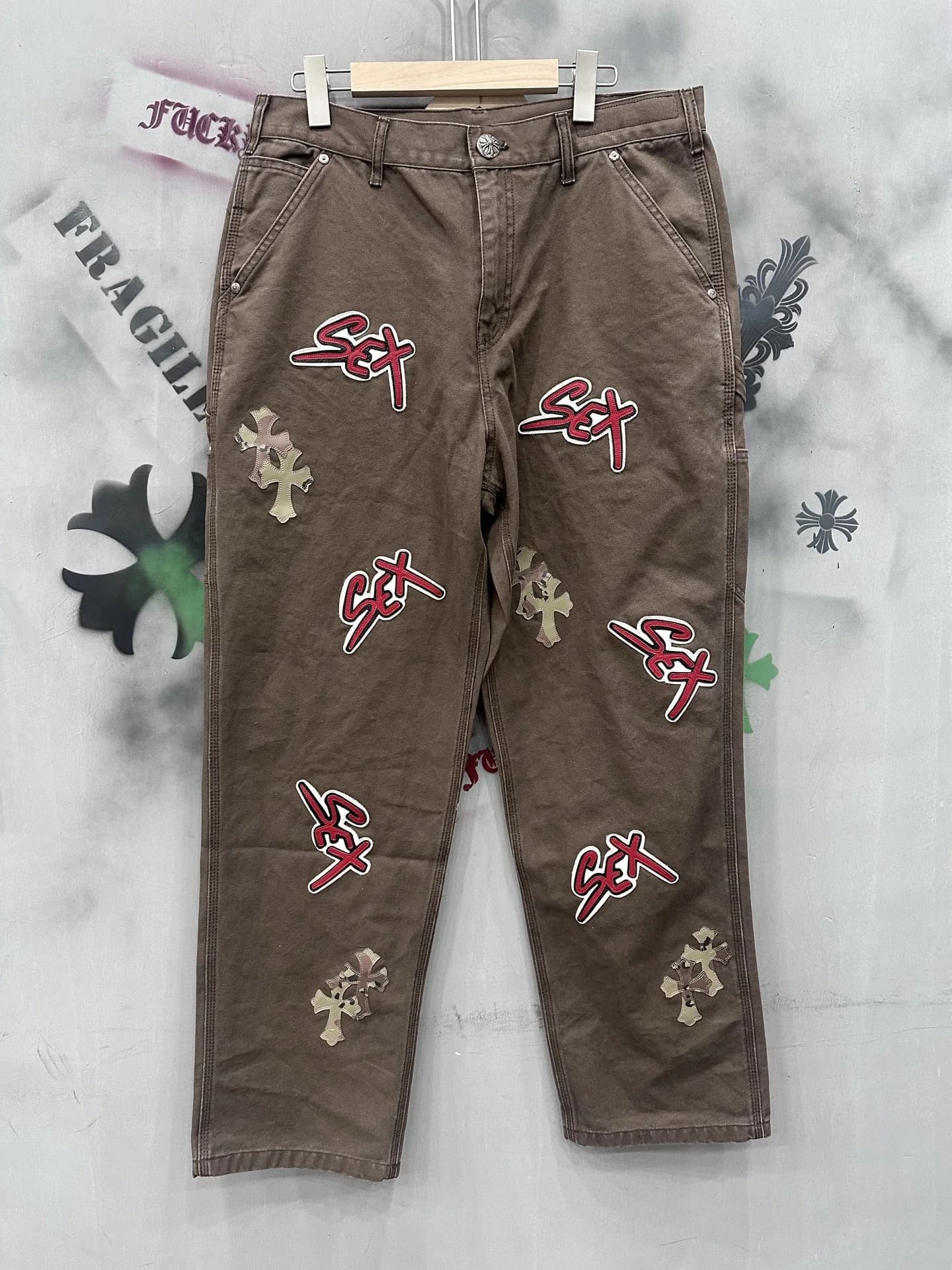 Chrome Hearts x Carhartt B11 Sex Record брюки