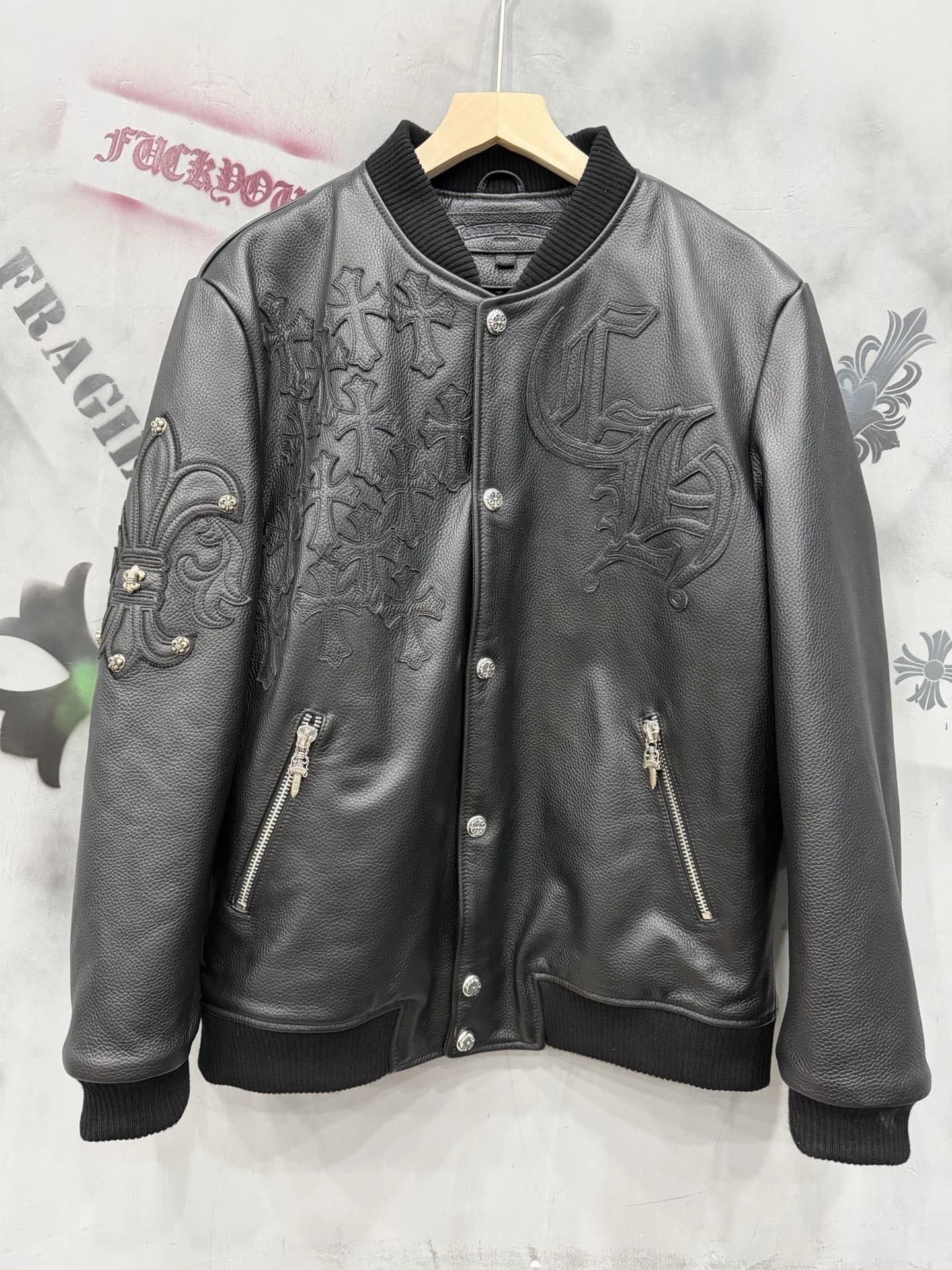 Бомбер Chrome Hearts