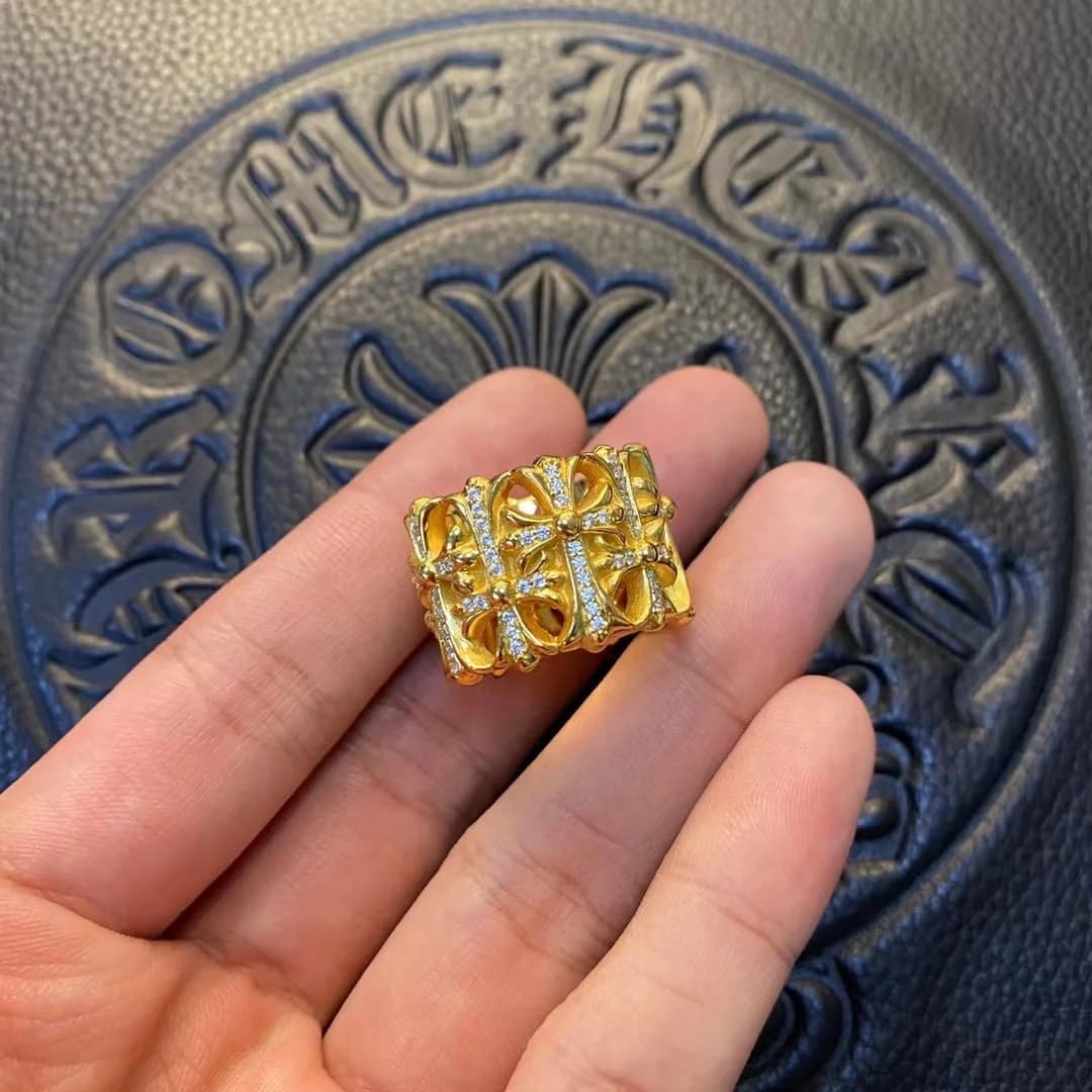 Cemetery Кольцо Chrome Hearts