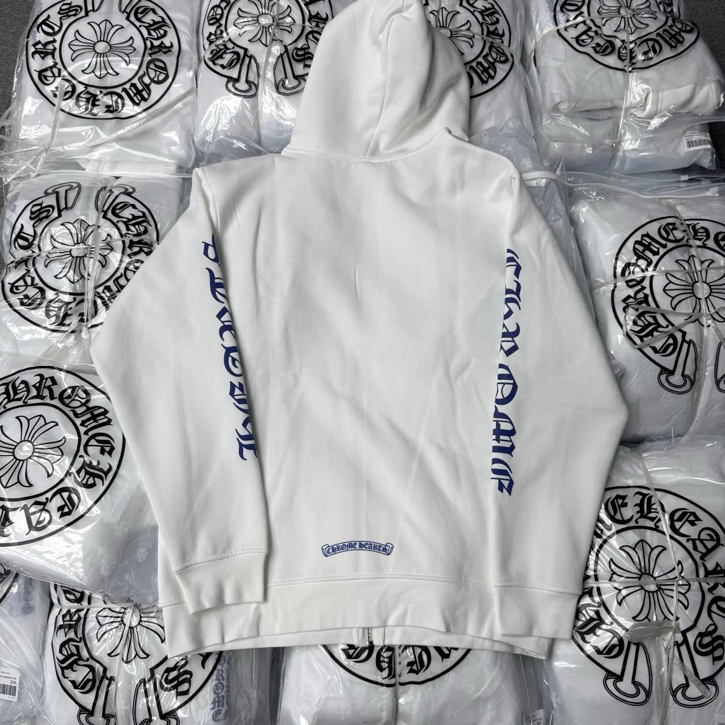Chrome Hearts Зип-худи с принтом
