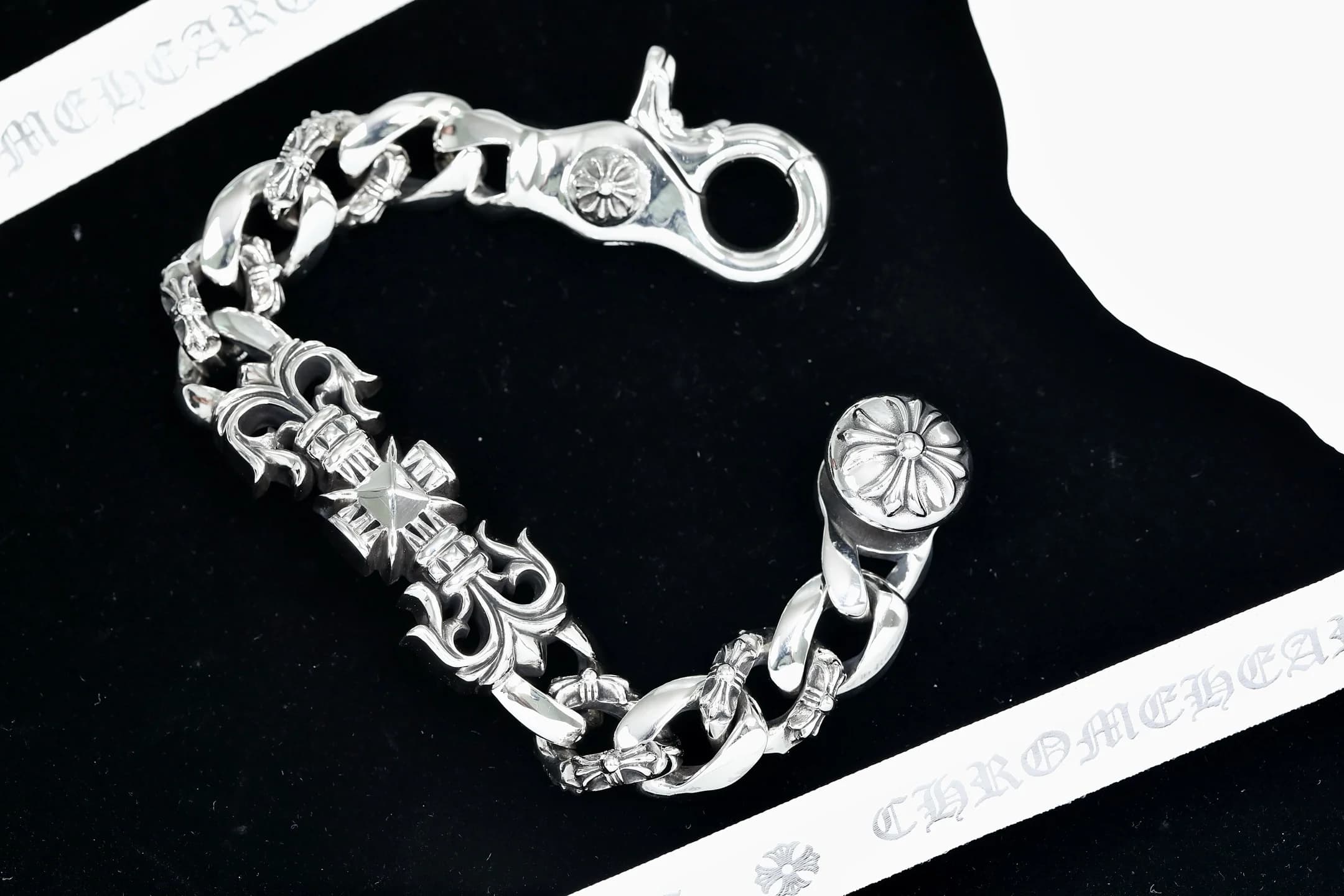 Браслет-цепь Chrome Hearts