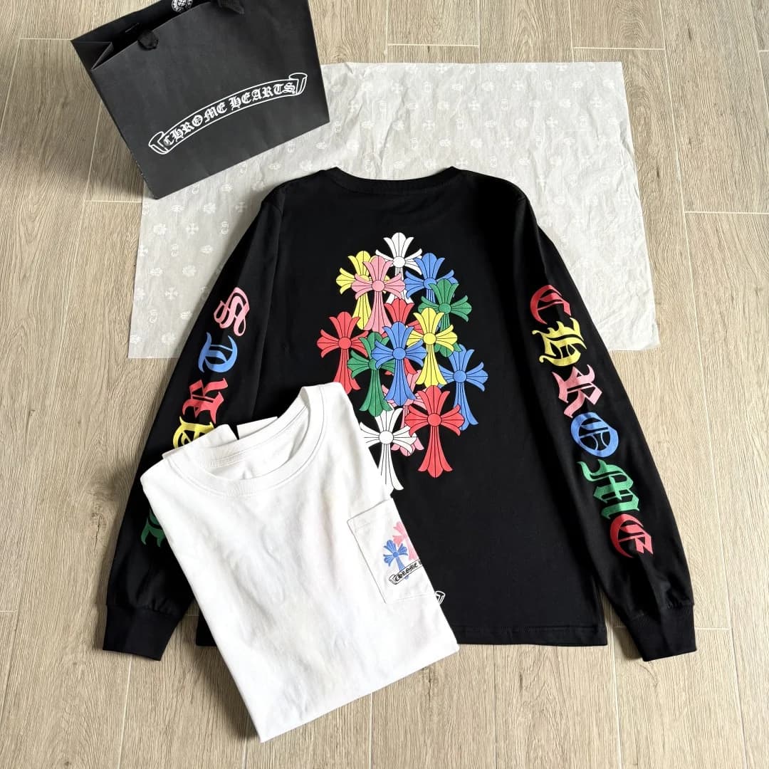 Chrome Hearts лонгслив с принтом