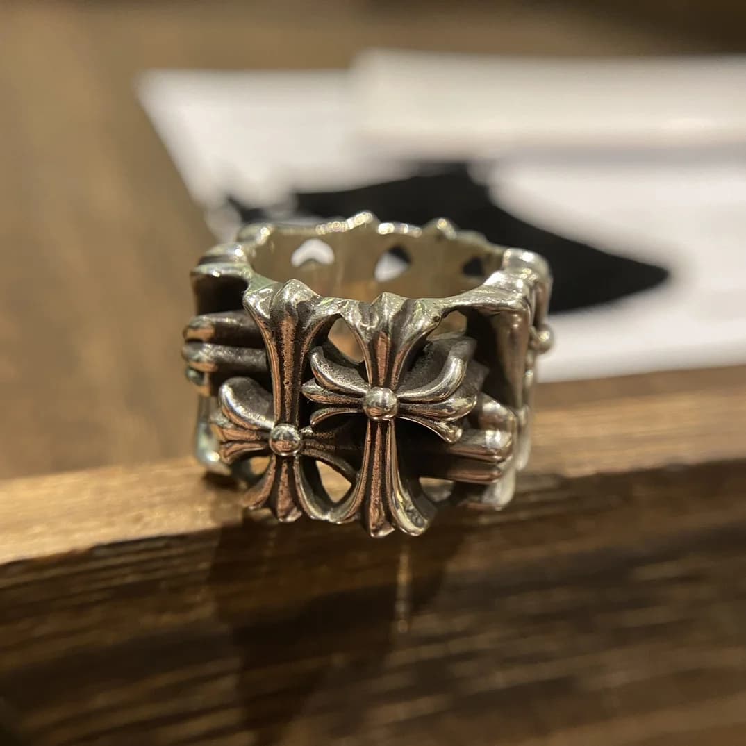 Cemetery Кольцо Chrome Hearts