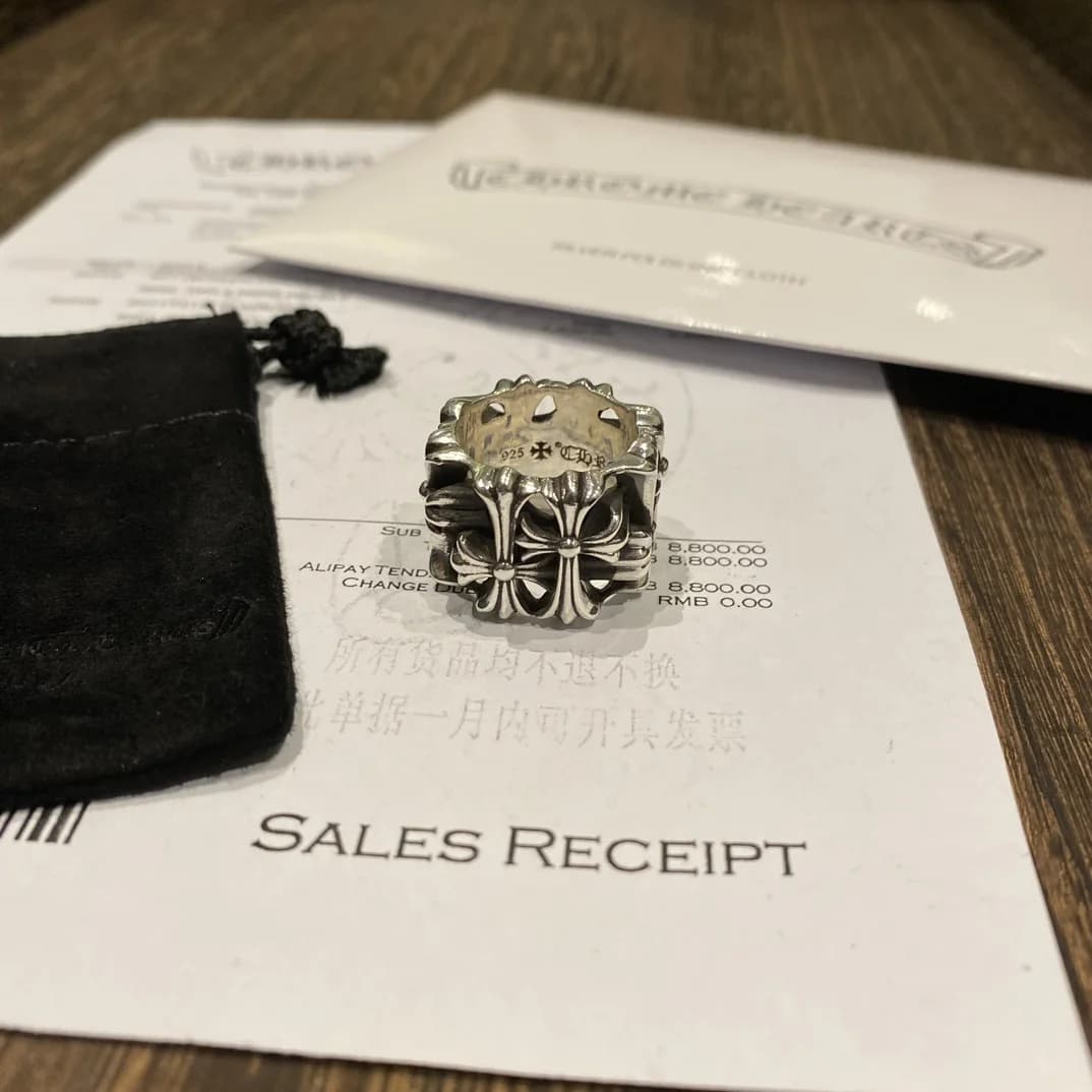 Cemetery Кольцо Chrome Hearts, фото 4