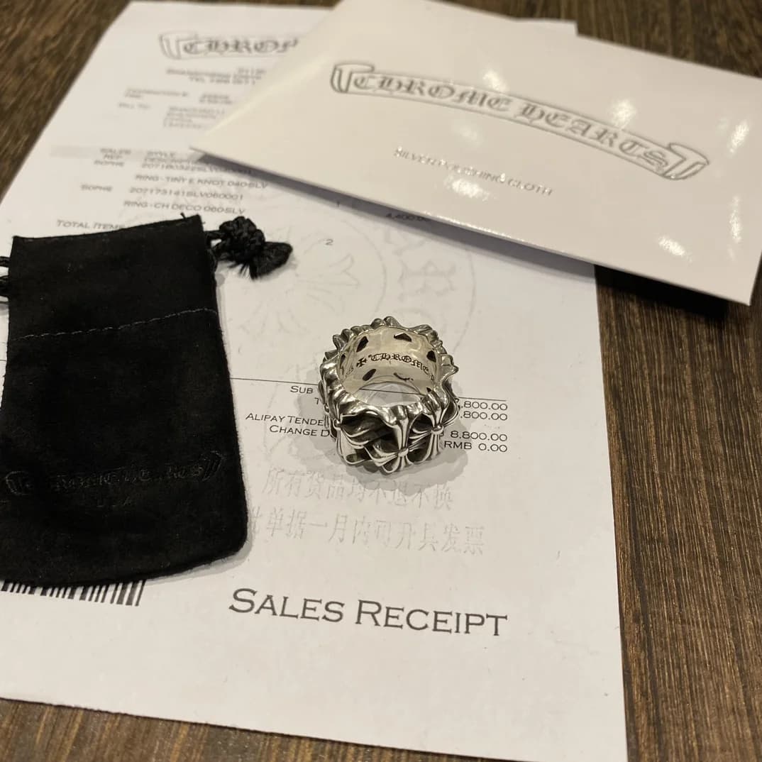 Cemetery Кольцо Chrome Hearts, фото 6