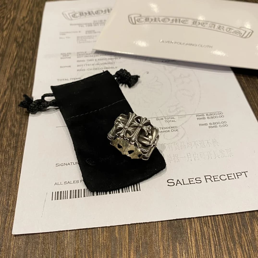 Cemetery Кольцо Chrome Hearts, фото 8