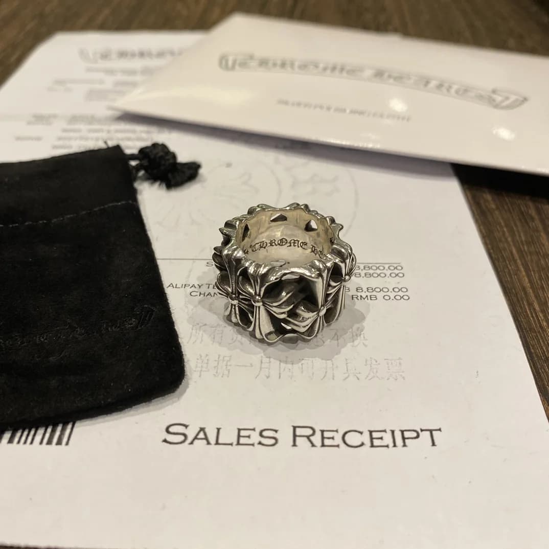 Cemetery Кольцо Chrome Hearts, фото 9