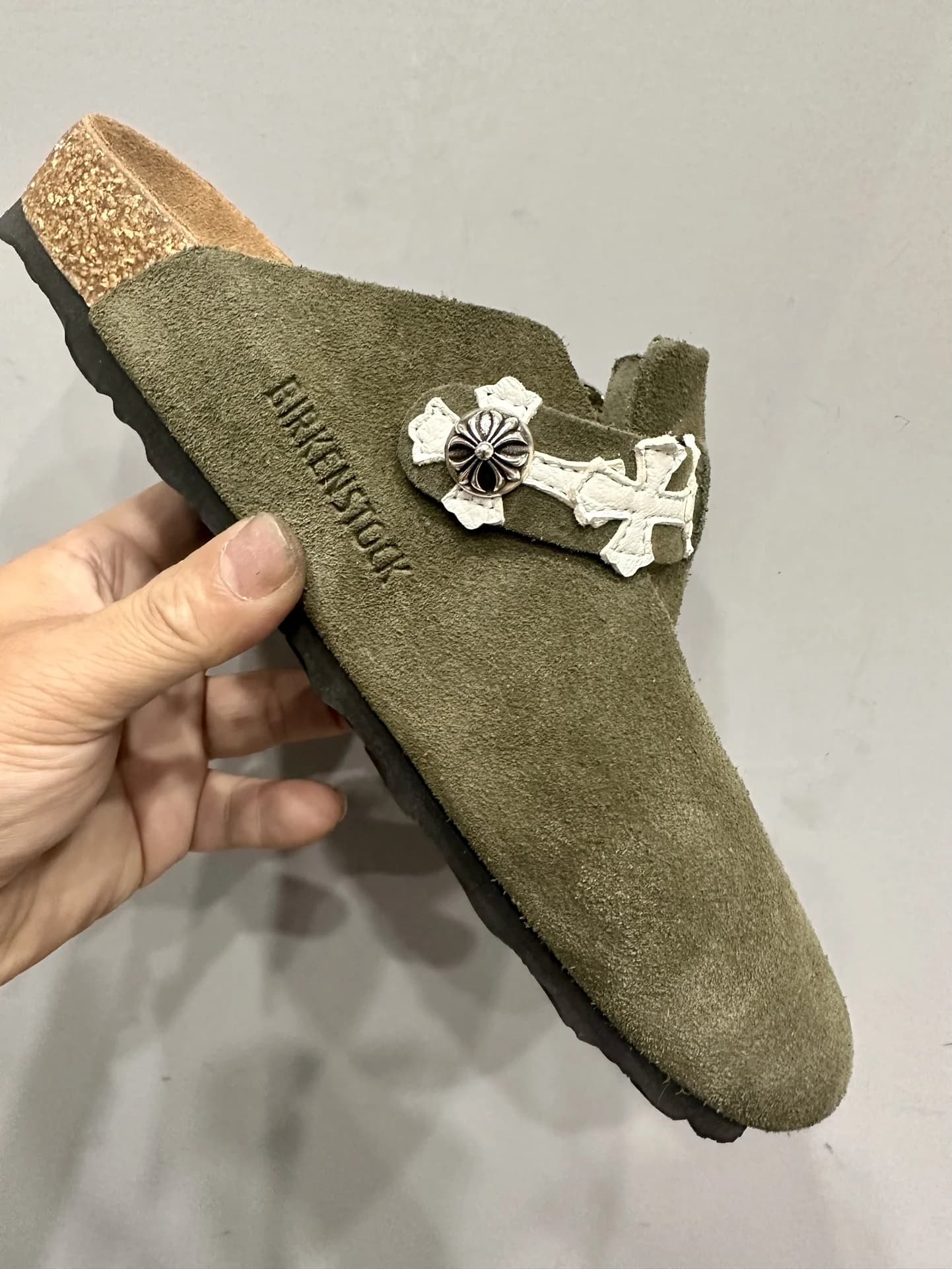 Сабо Chrome Hearts x Birkenstock Boston