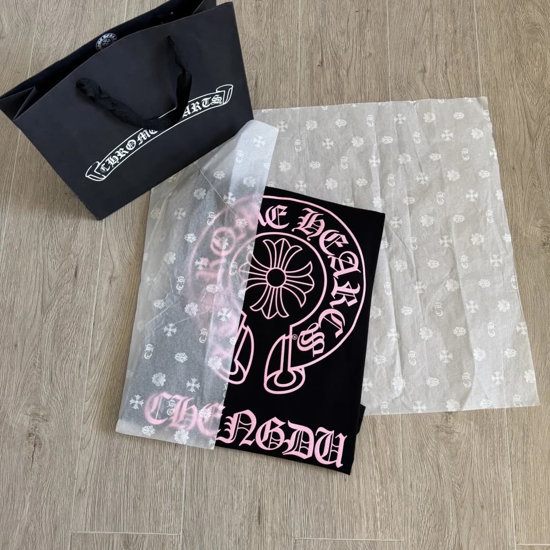 Chrome Hearts футболка с принтом