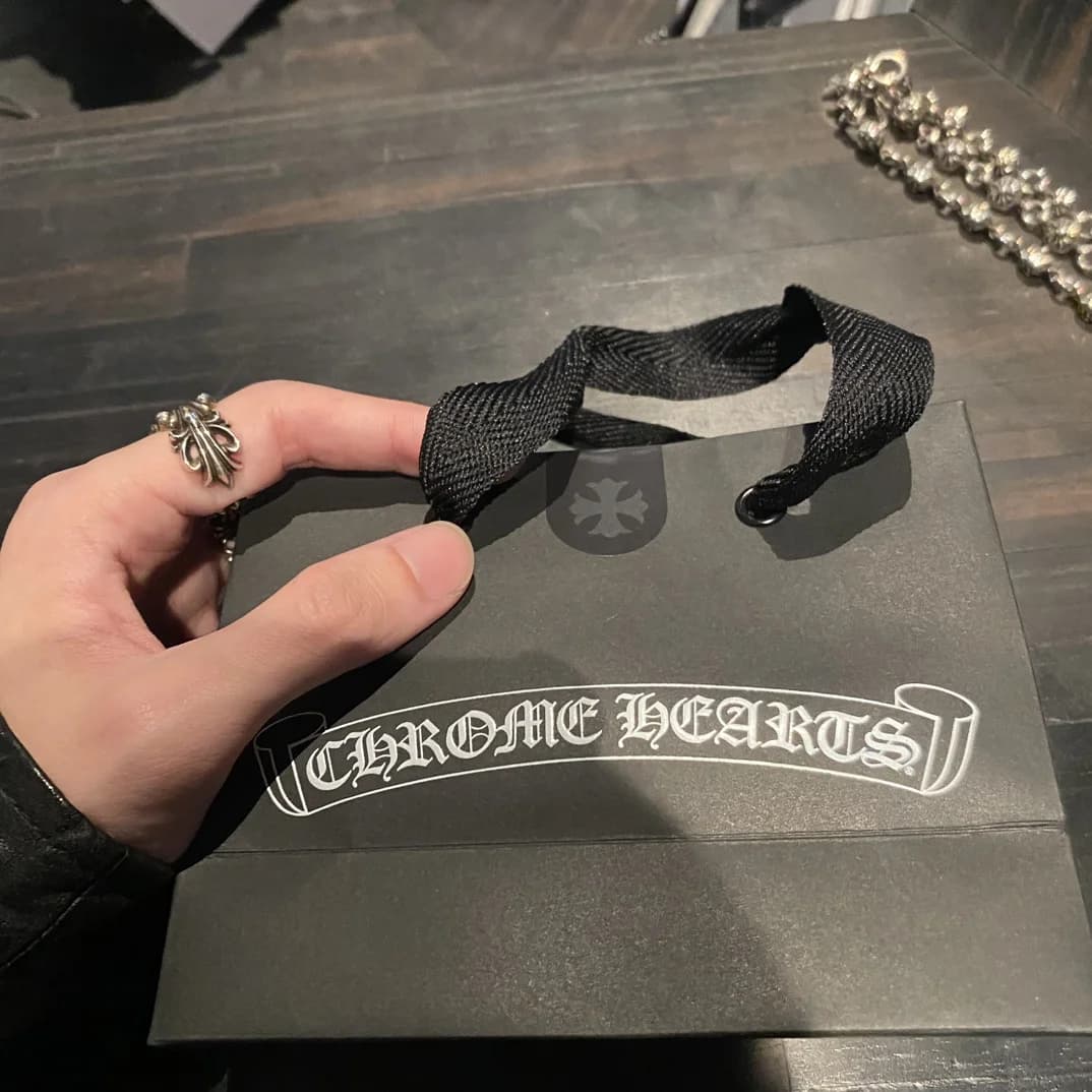 Фирменный пакет Chrome Hearts с покупкой