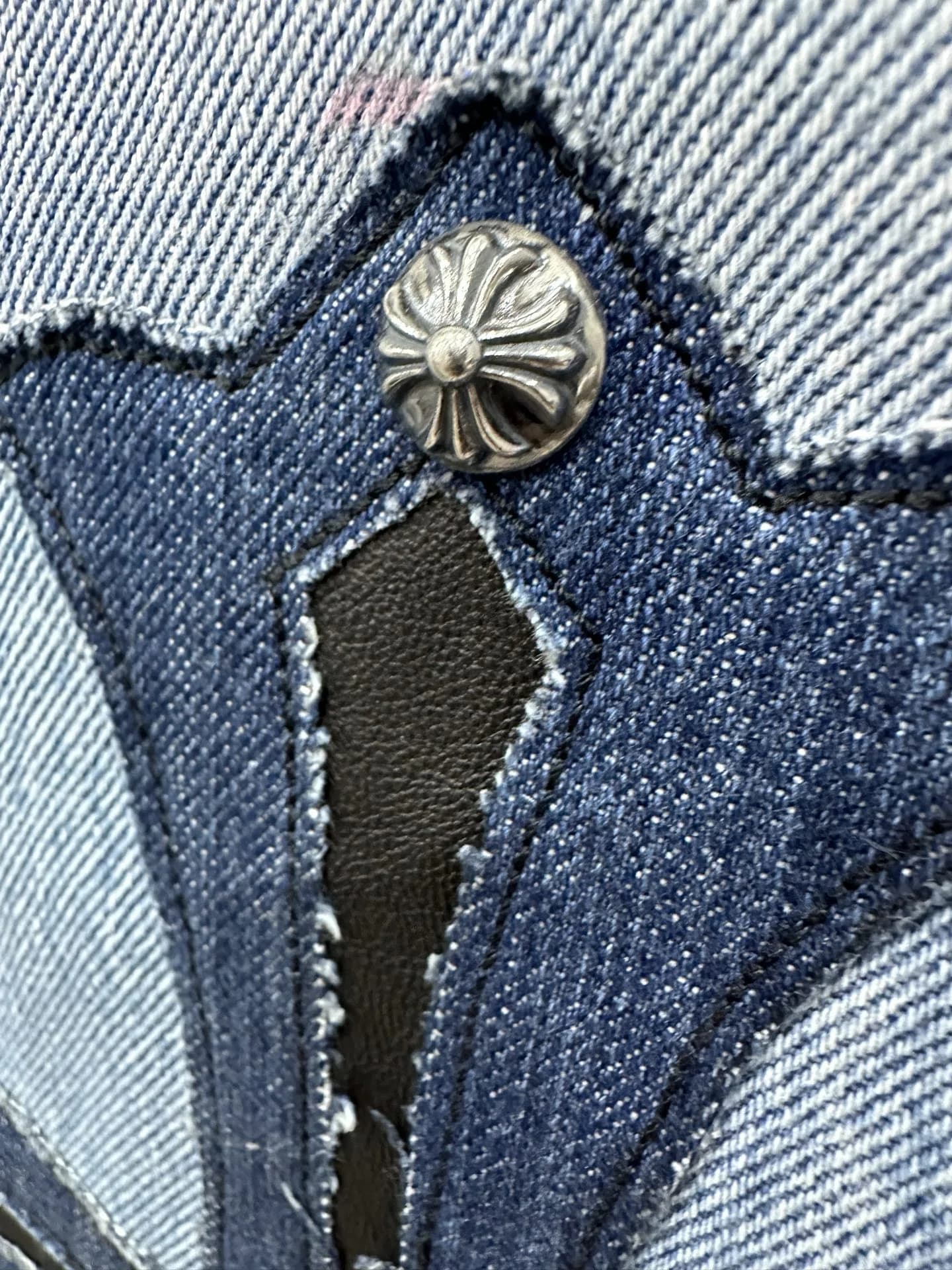 Джинсы Chrome Hearts x Levi's 501 Vintage Custom