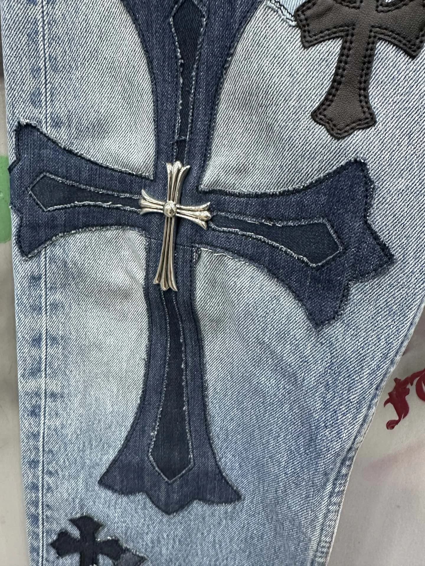 Джинсы Chrome Hearts x Levi's 501 Vintage Custom