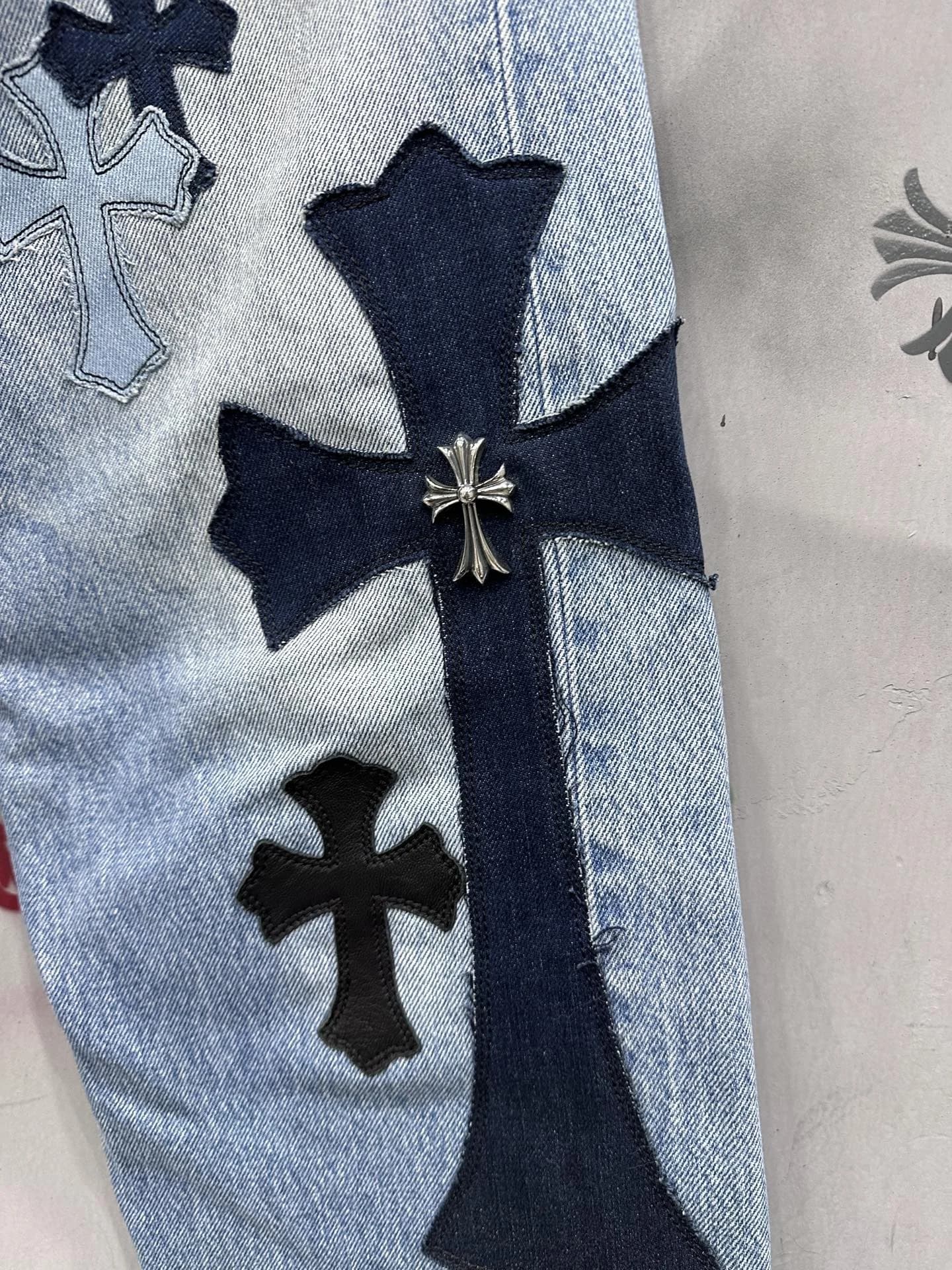 Джинсы Chrome Hearts x Levi's 501 Vintage Custom