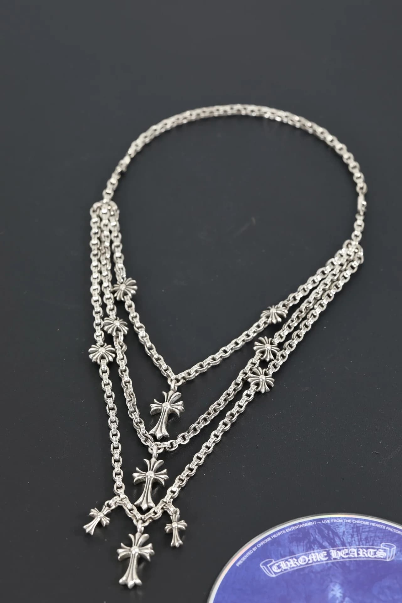 Колье Chrome Hearts