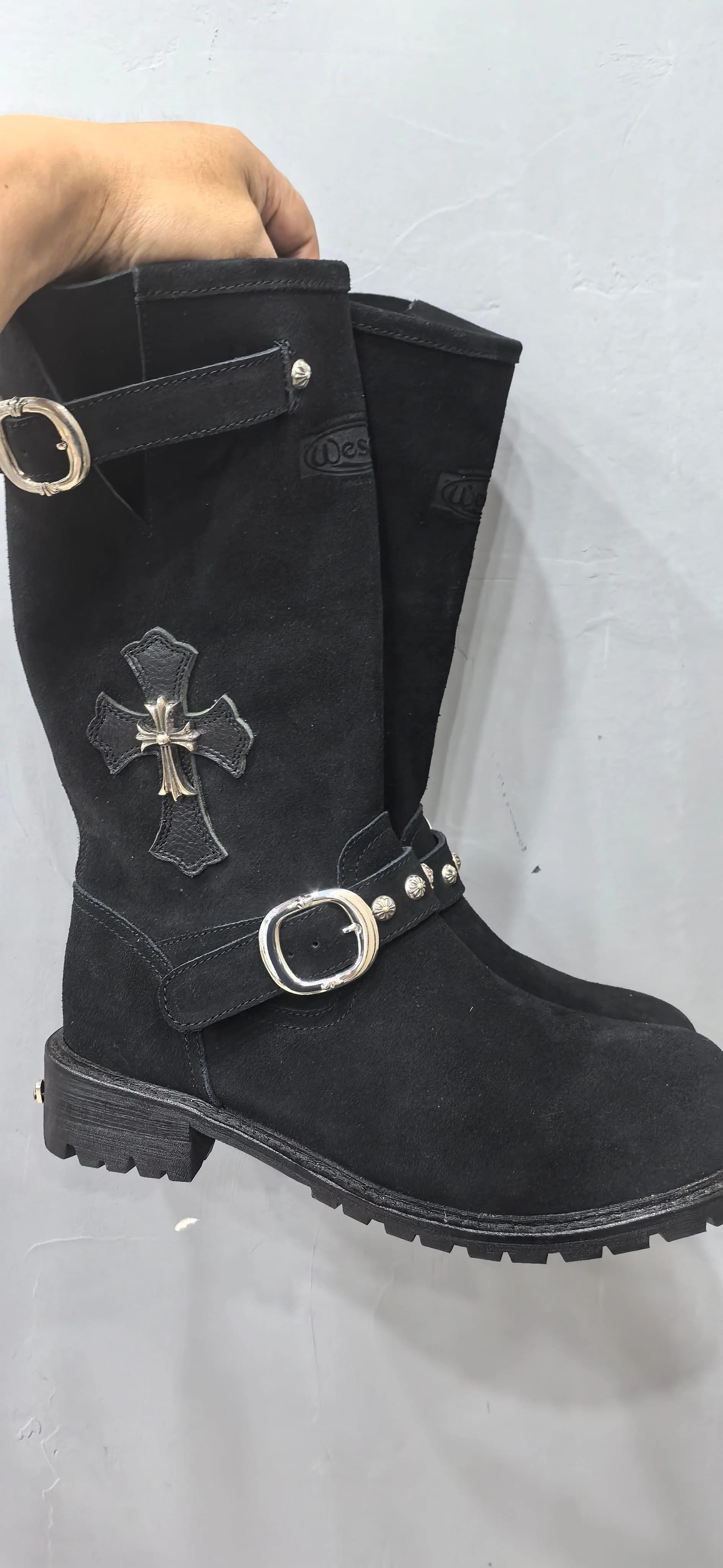 Chrome Hearts x Wesco Сапоги