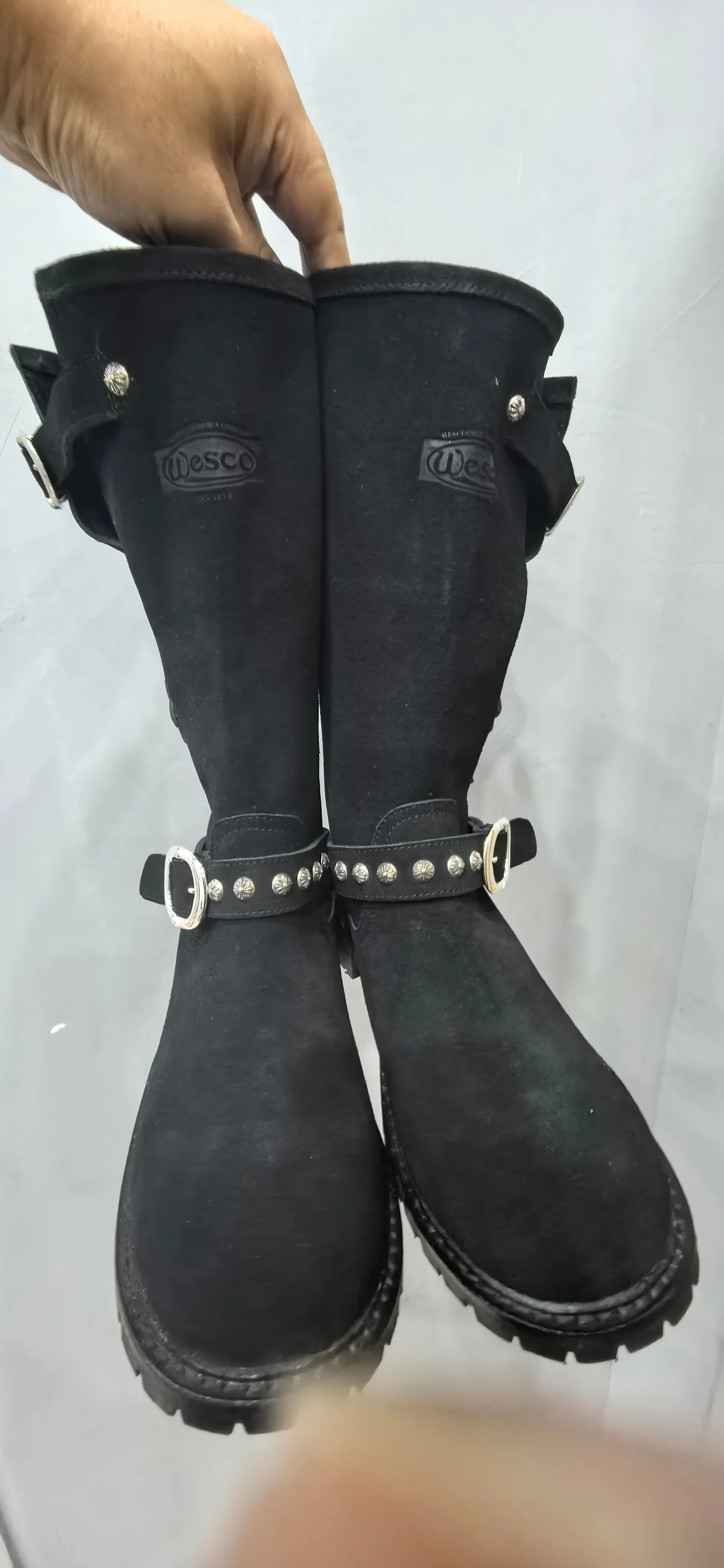 Chrome Hearts x Wesco Сапоги