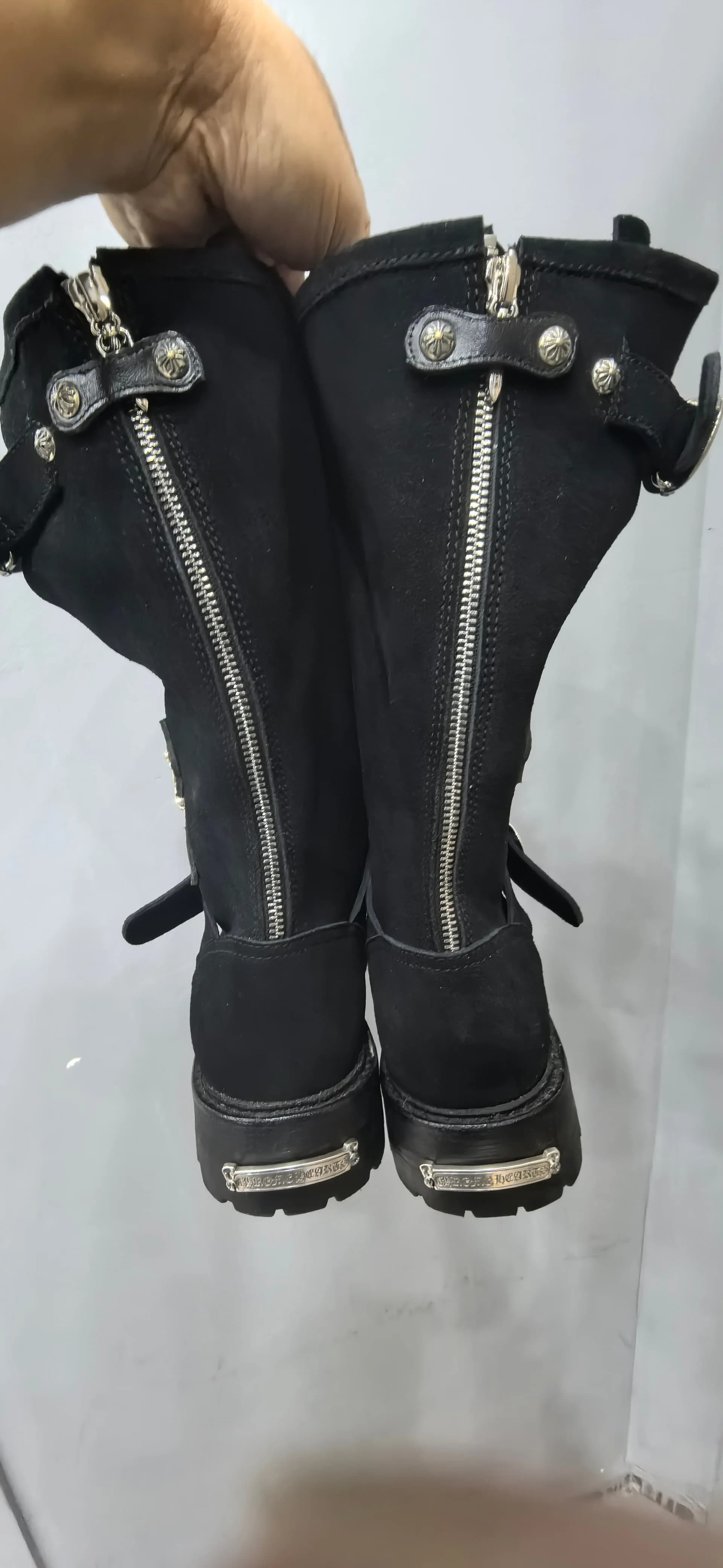 Chrome Hearts x Wesco Сапоги