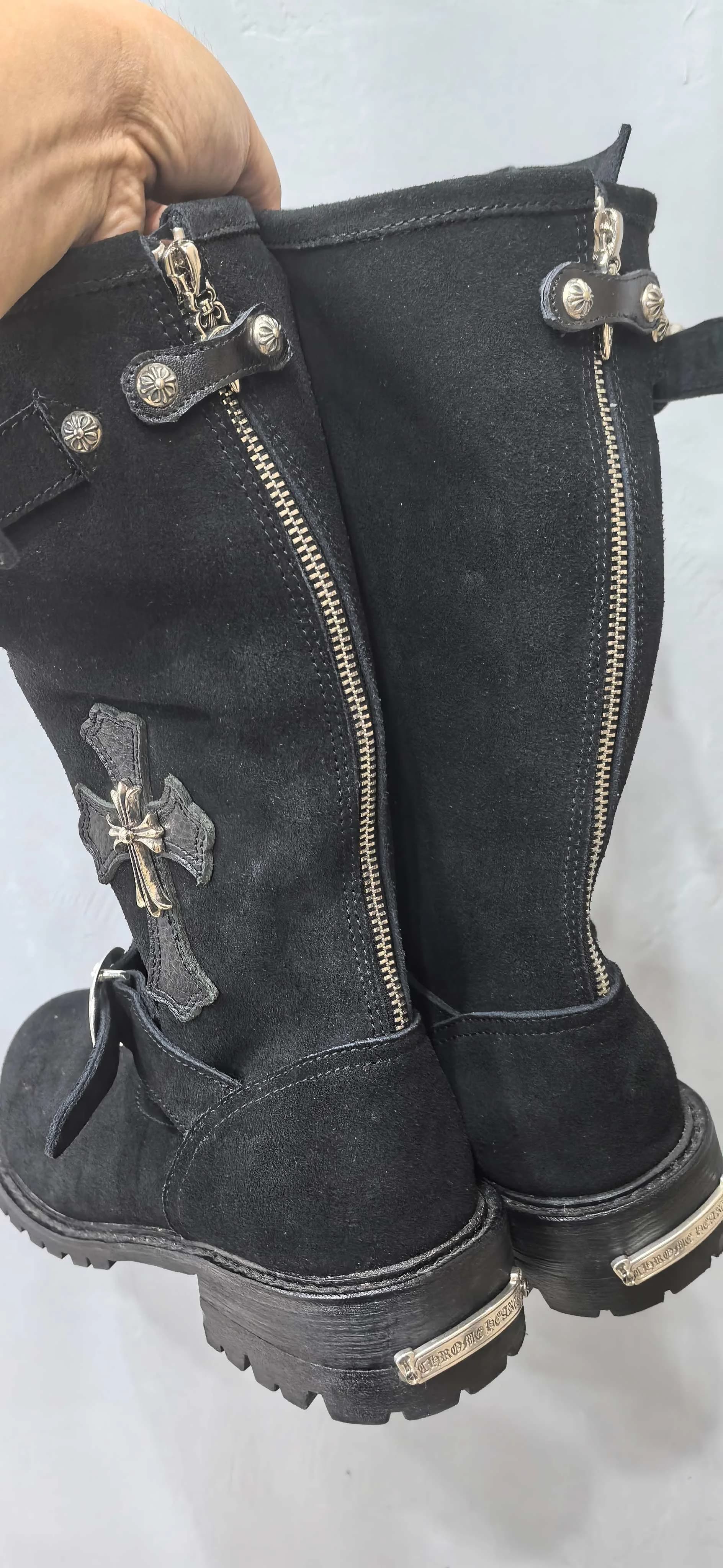 Chrome Hearts x Wesco Сапоги