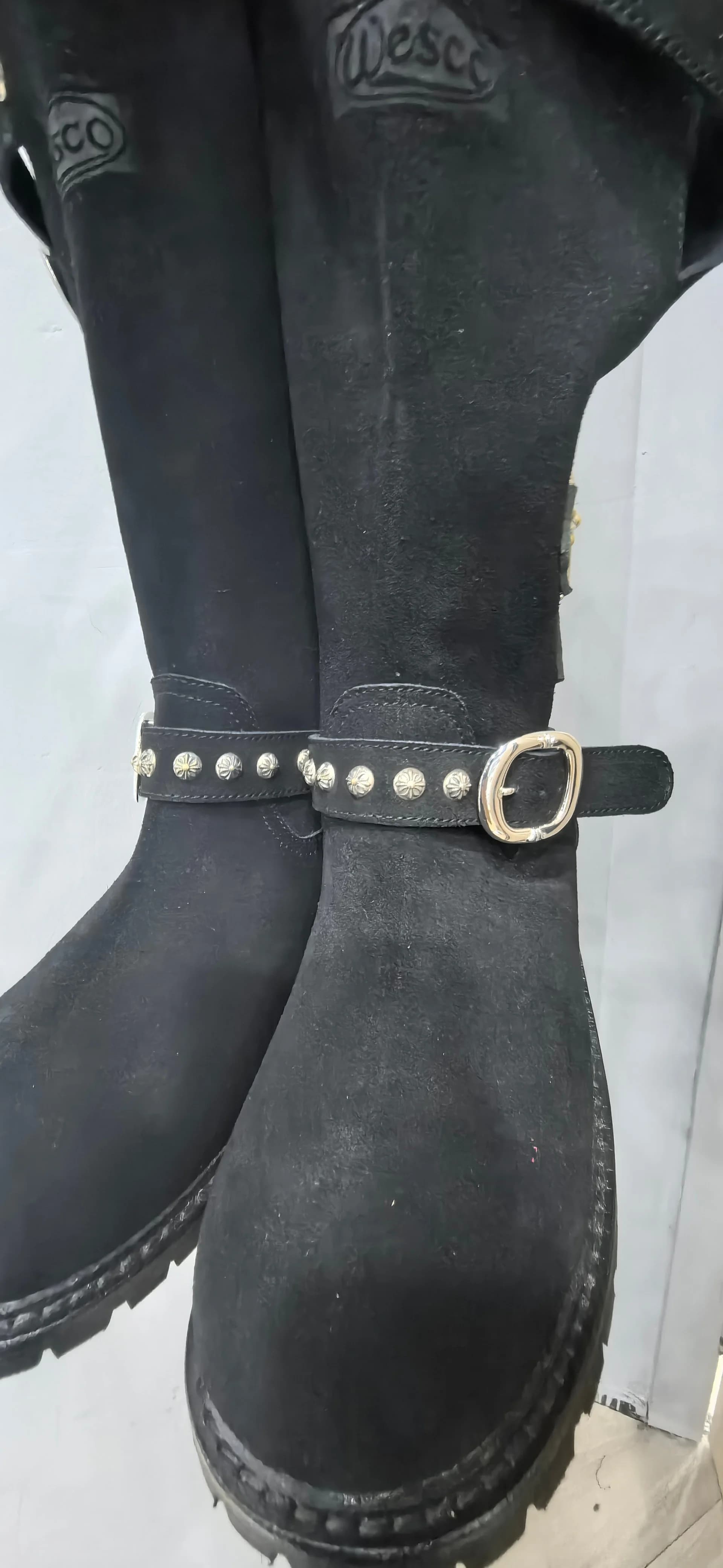Chrome Hearts x Wesco Сапоги