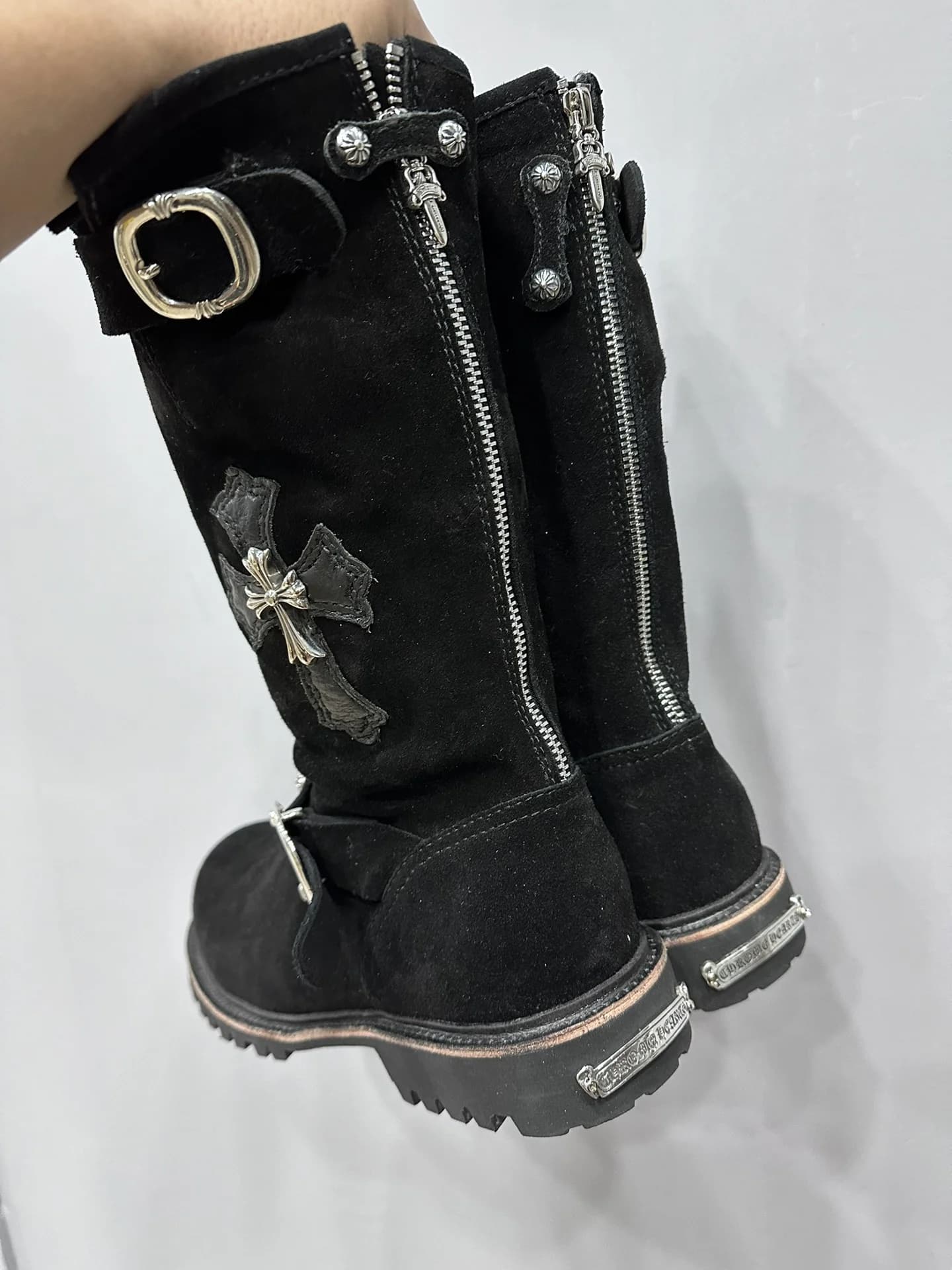 Chrome Hearts x Wesco Сапоги