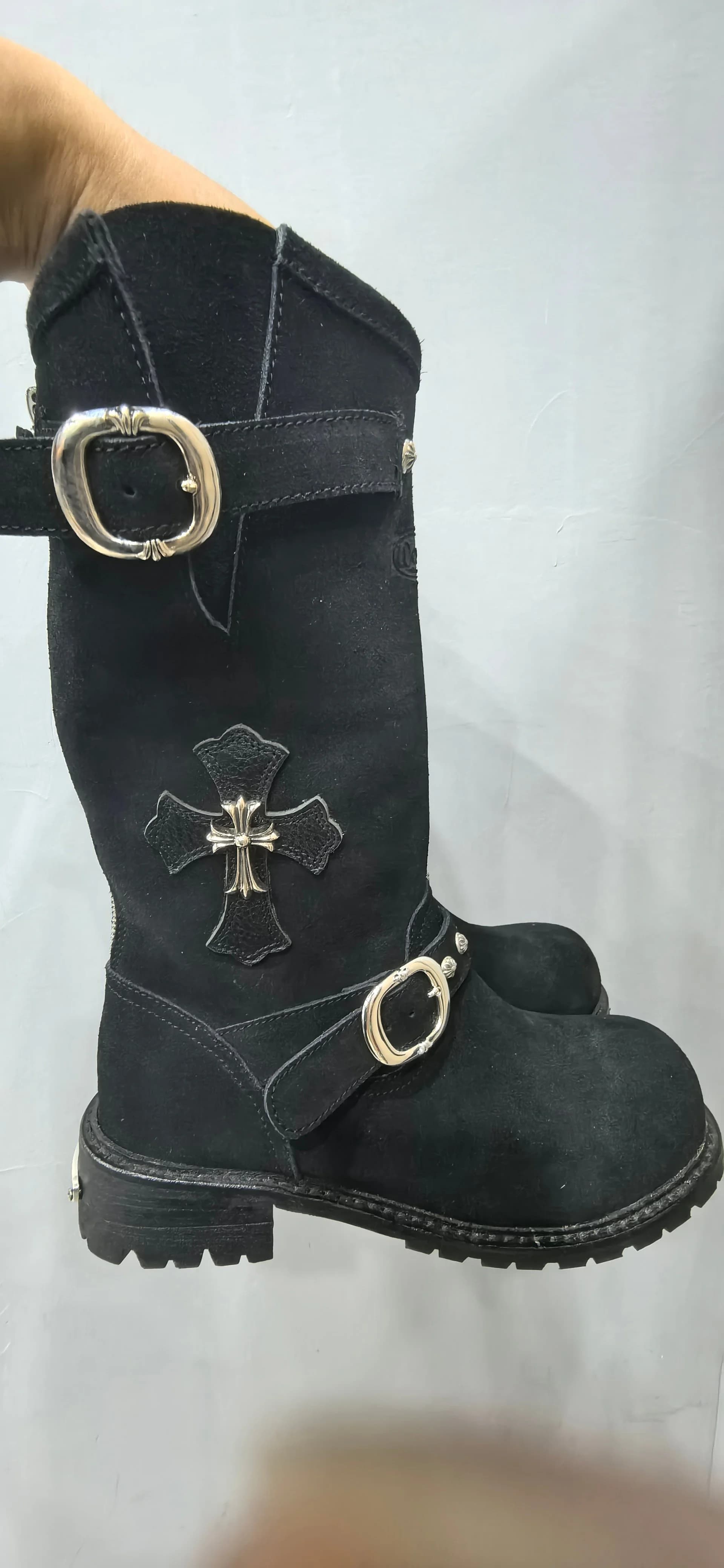 Chrome Hearts x Wesco Сапоги