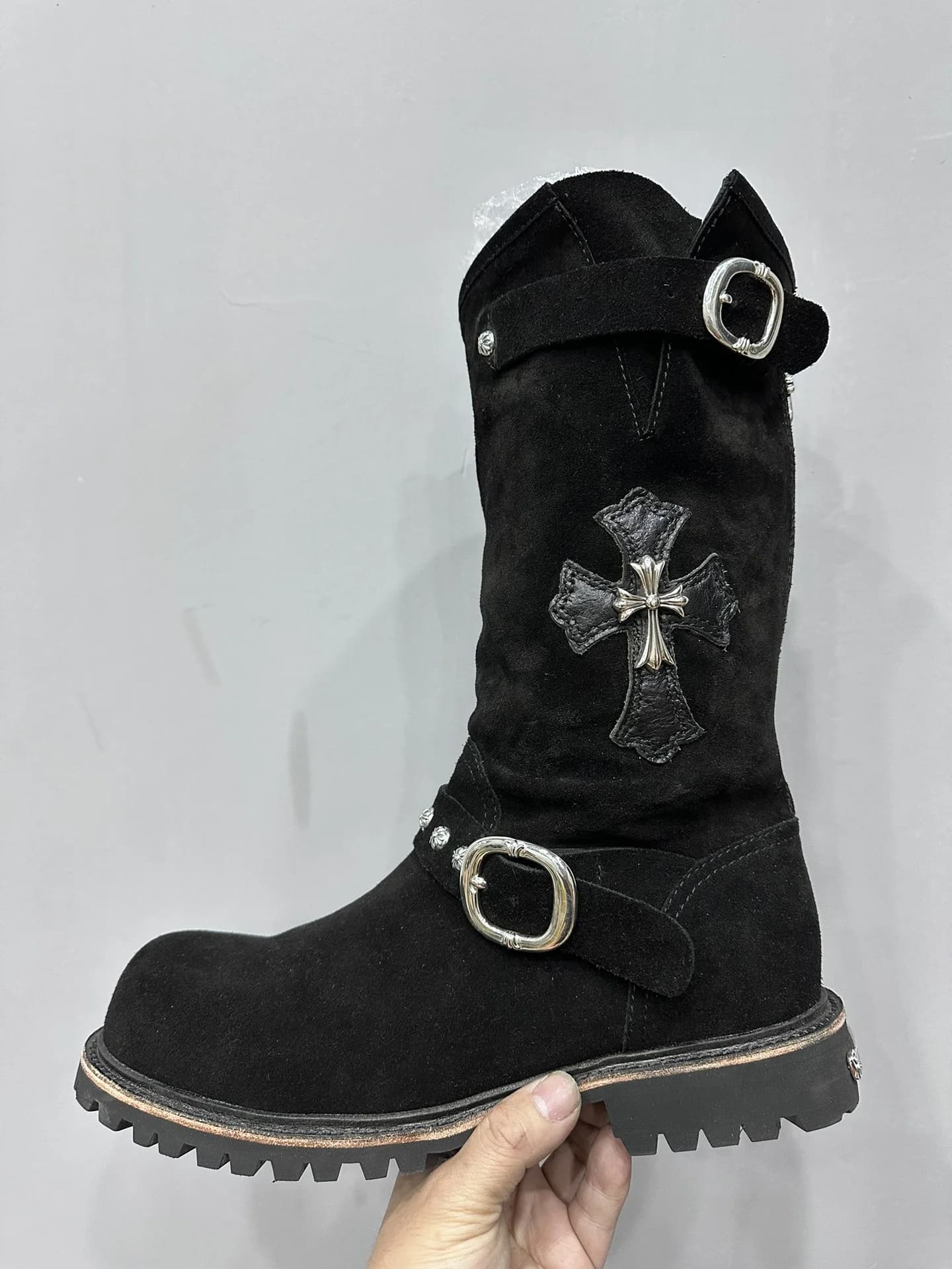 Chrome Hearts x Wesco Сапоги
