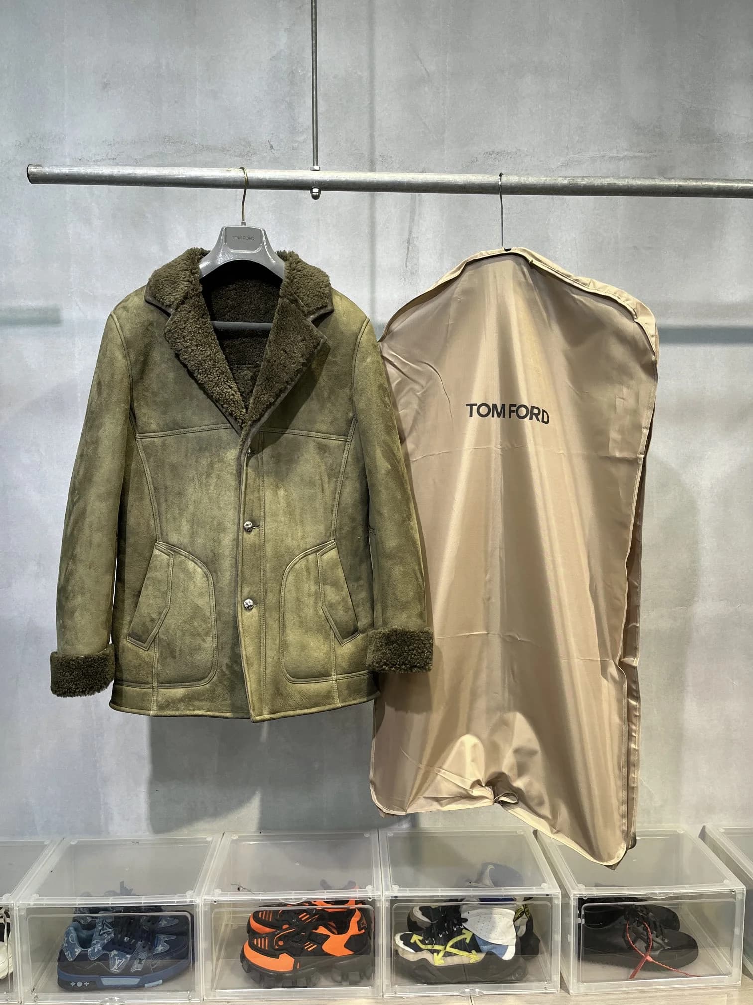 Пальто Chrome Hearts