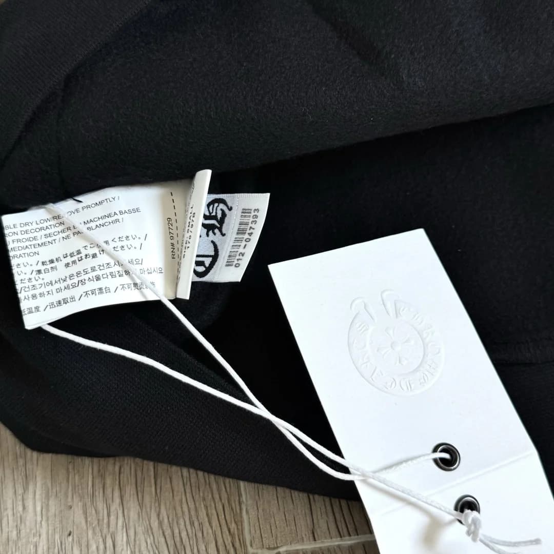 Бирки худи Chrome Hearts