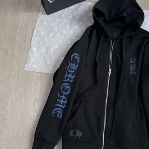 Chrome Hearts Зип-худи с принтом