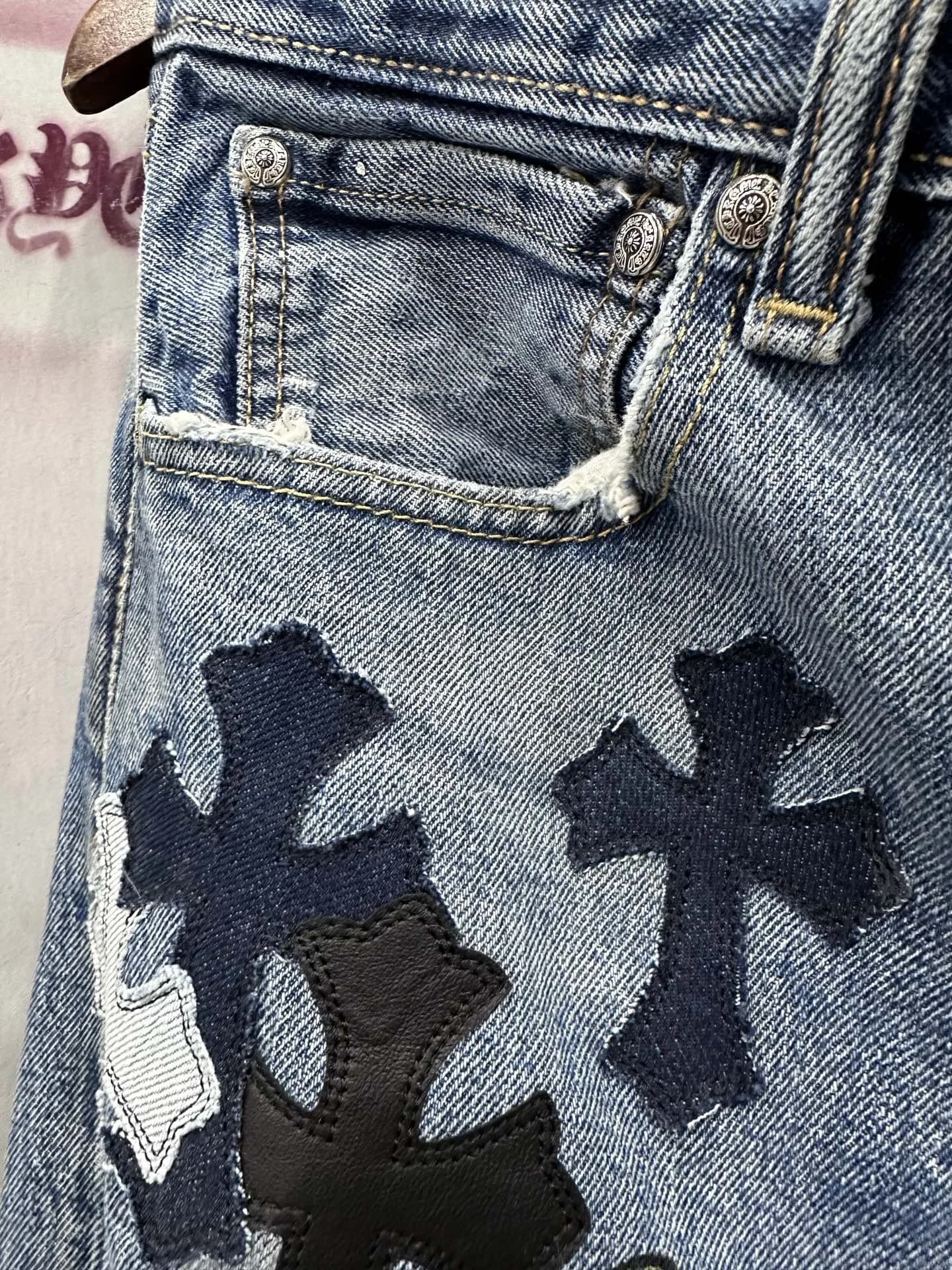 Chrome Hearts Джинсы