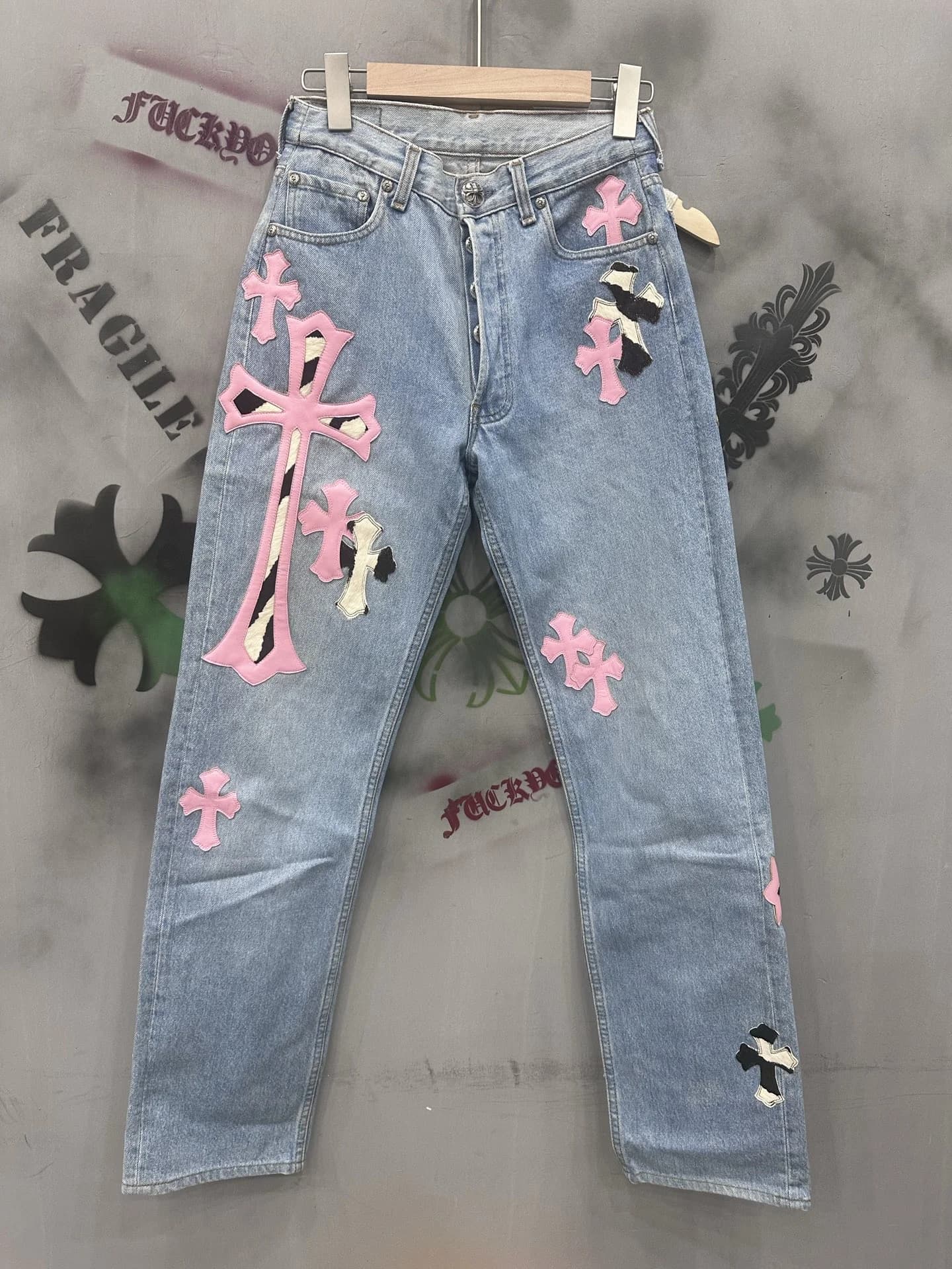 Джинсы Chrome Hearts