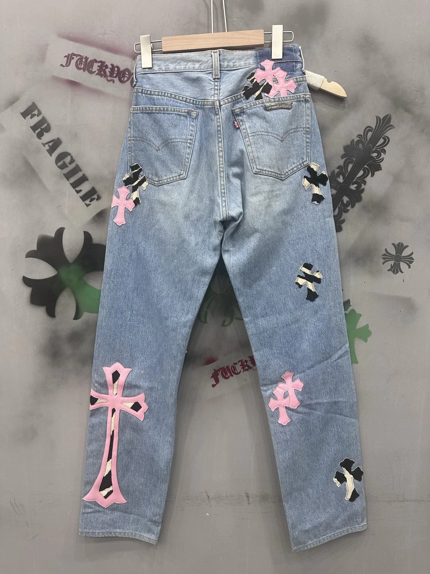 Chrome Hearts x Levi's Джинсы Vintage 501