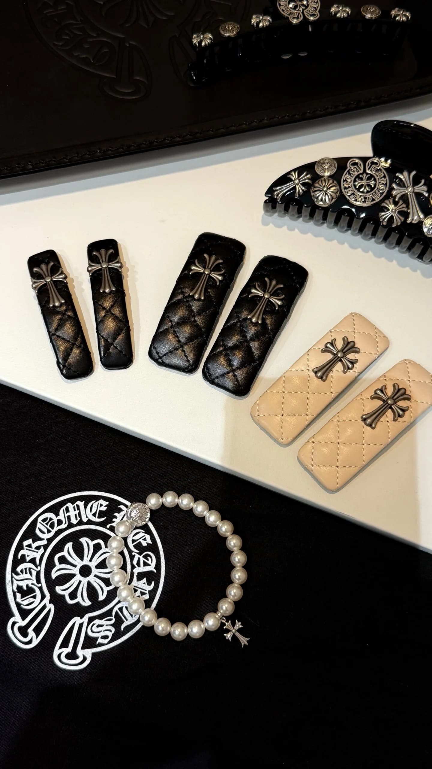 Заколка Chrome Hearts