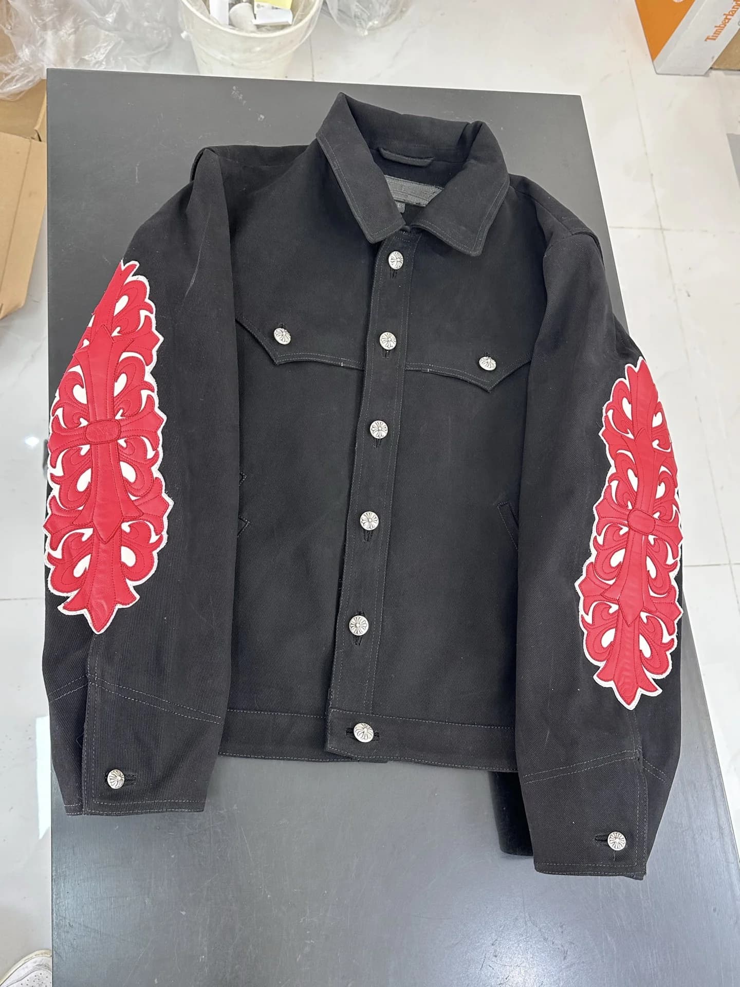 Джинсовая куртка Chrome Hearts