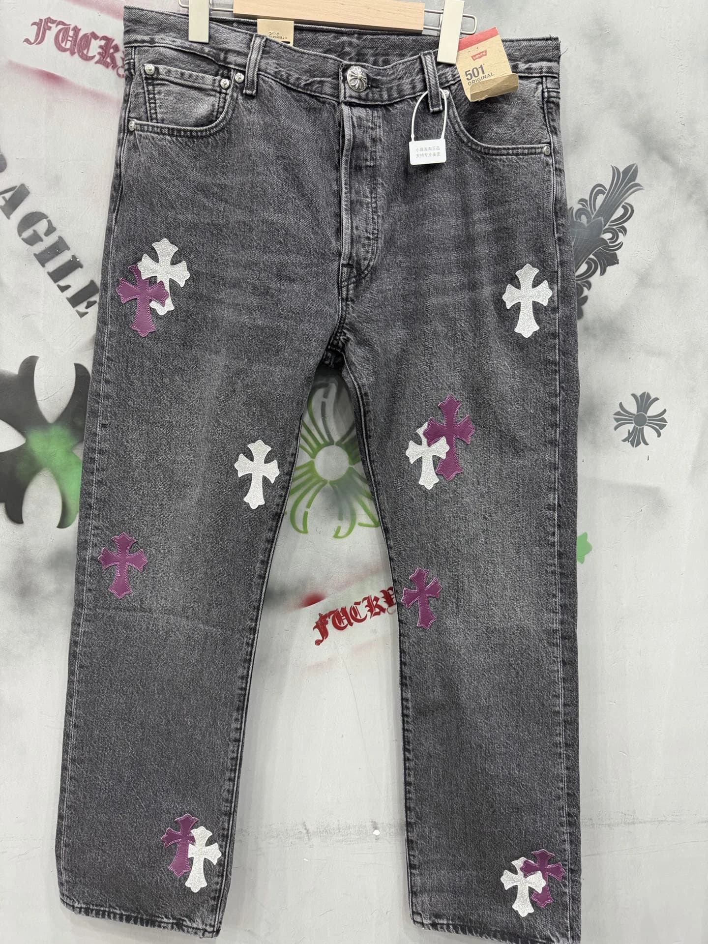 Джинсы Chrome Hearts