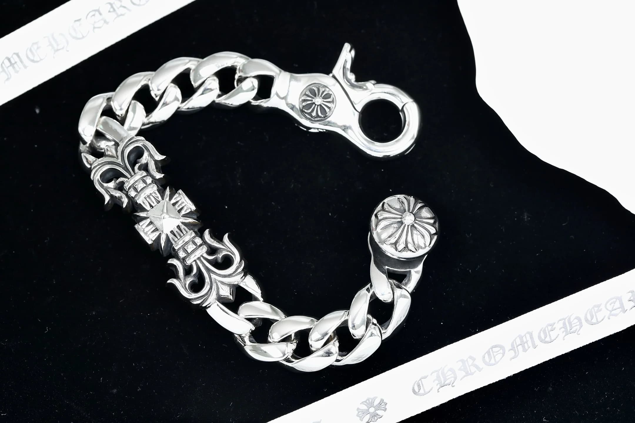 Браслет-цепь Chrome Hearts