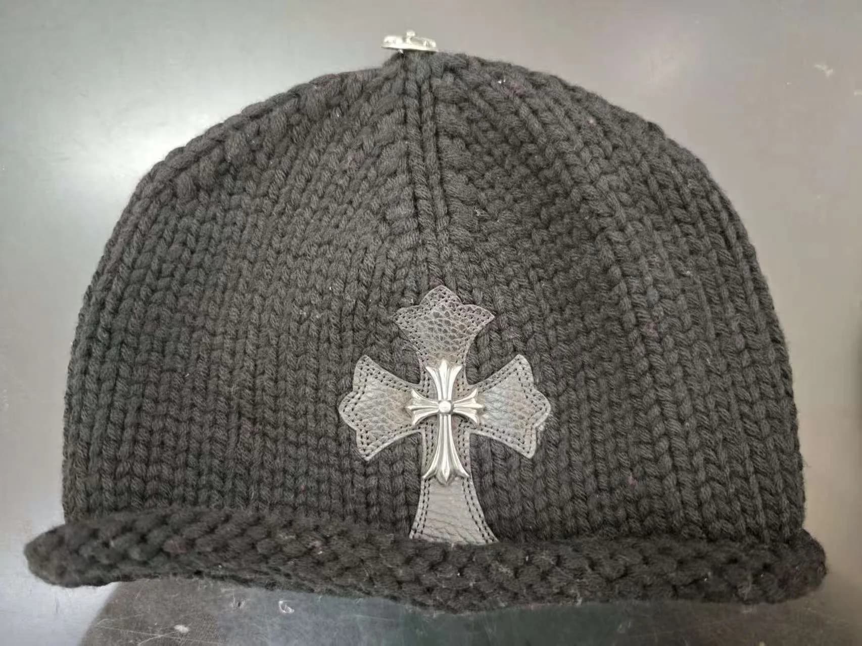 Chrome Hearts Вязаная шапка-бини