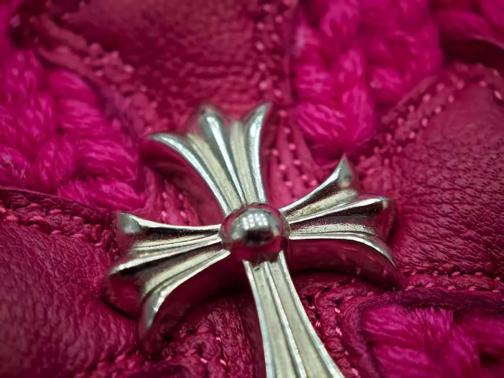 Chrome Hearts Вязаная шапка-бини